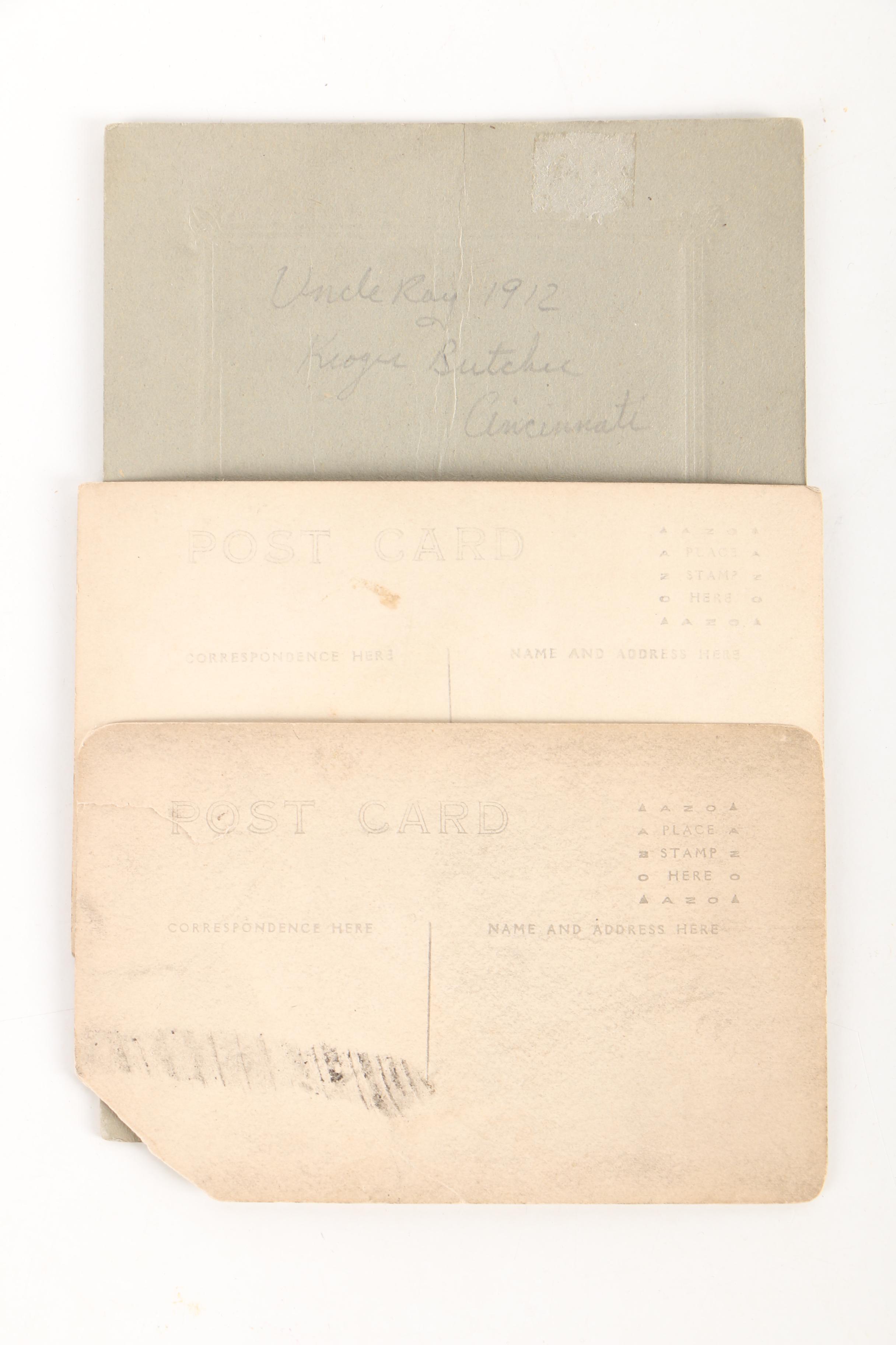 Antique Gelatin Silver Print Photographs and Postcards