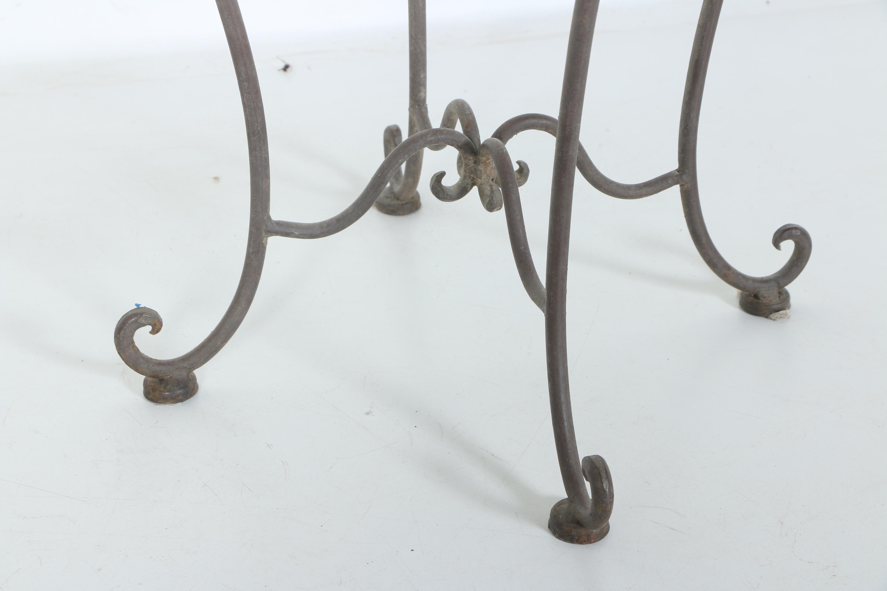 Wrought Iron Plant Stand