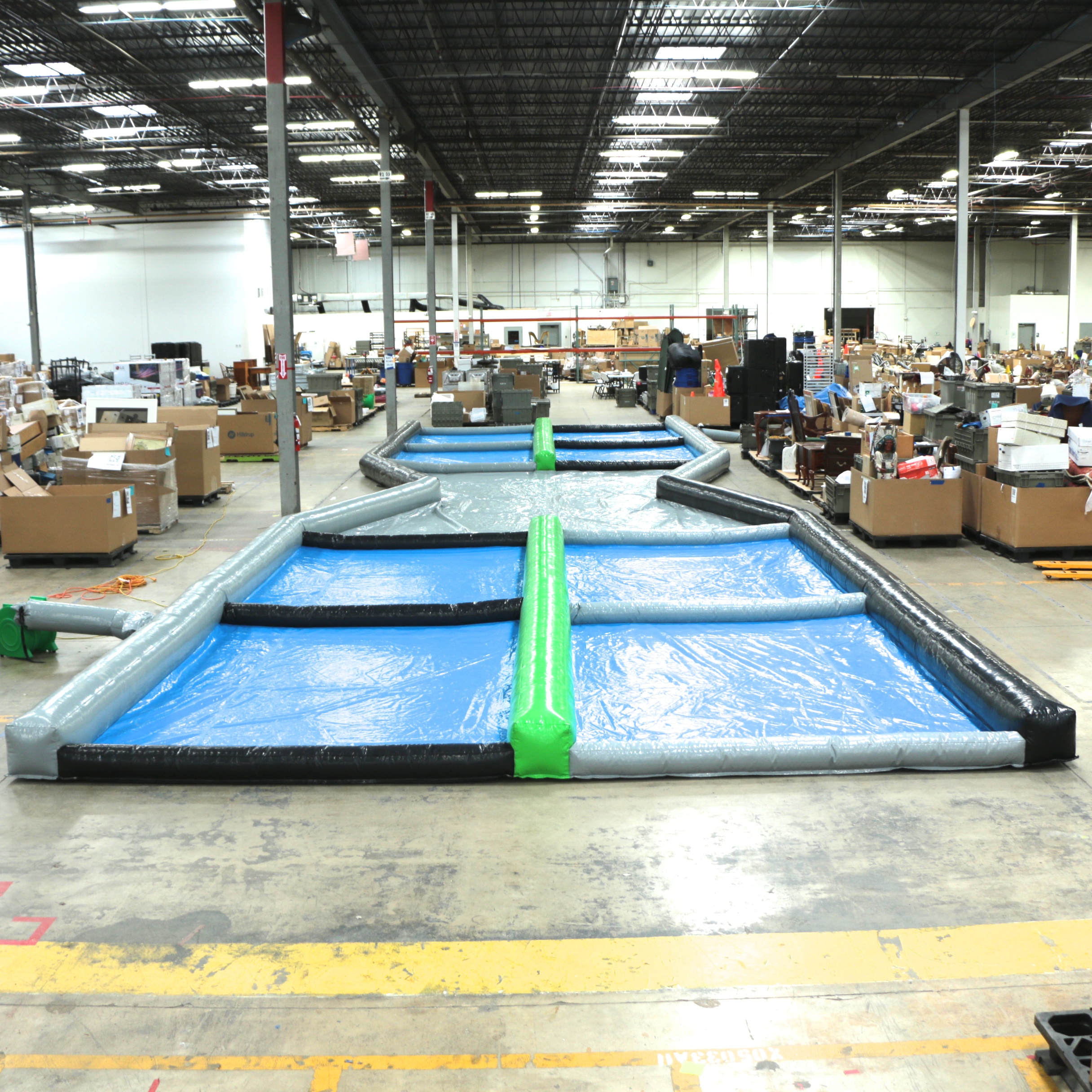 Massive Zorb Ball Inflatable Obstacle Course