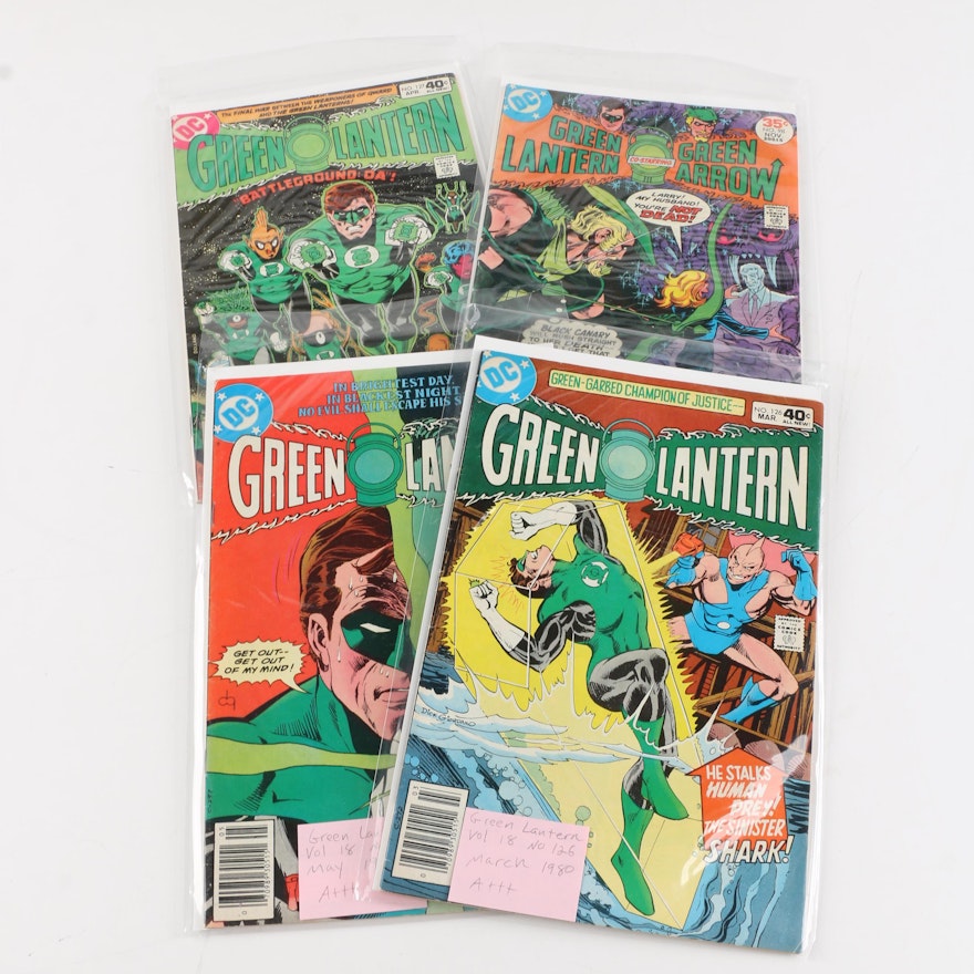 Collection of DC Bronze Age "Green Lantern" Comic Books