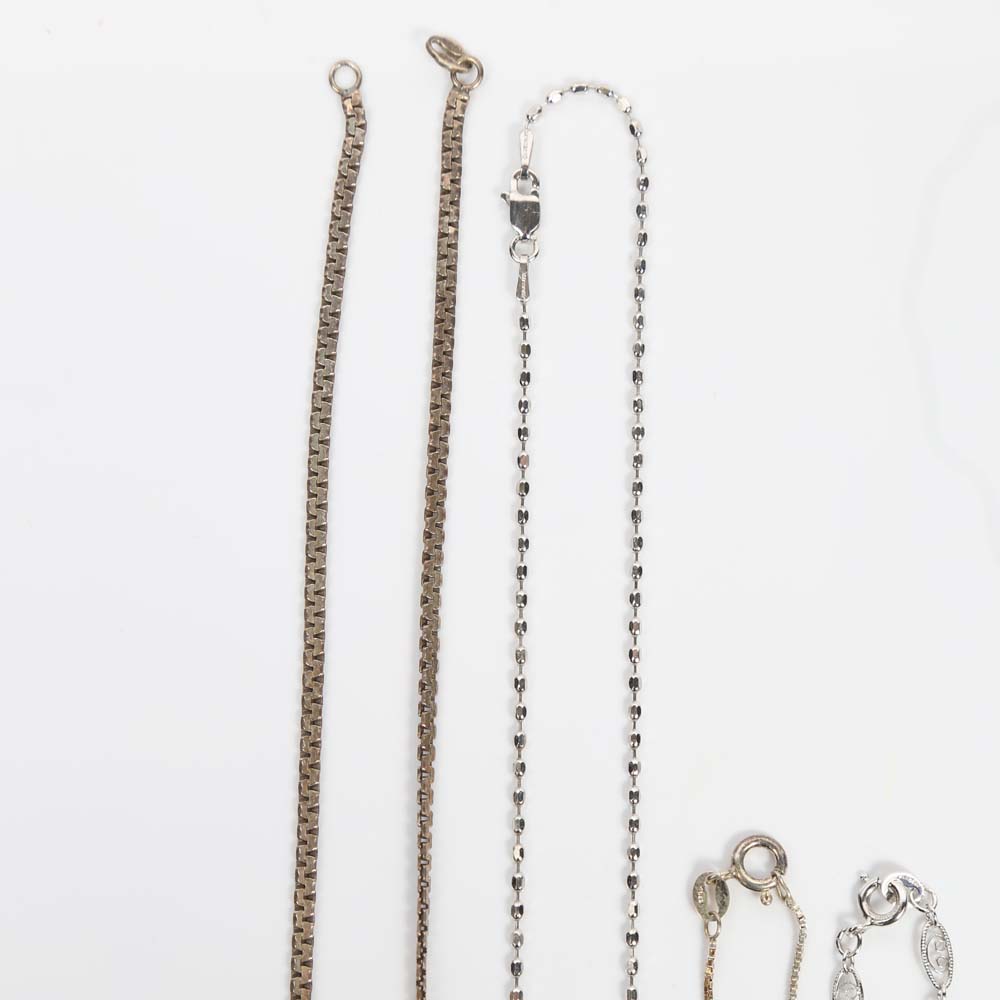 Sterling Silver Necklaces and Bracelets