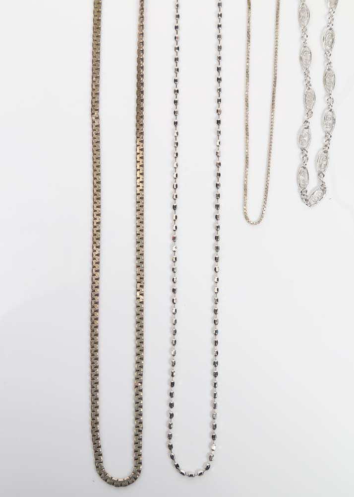 Sterling Silver Necklaces and Bracelets