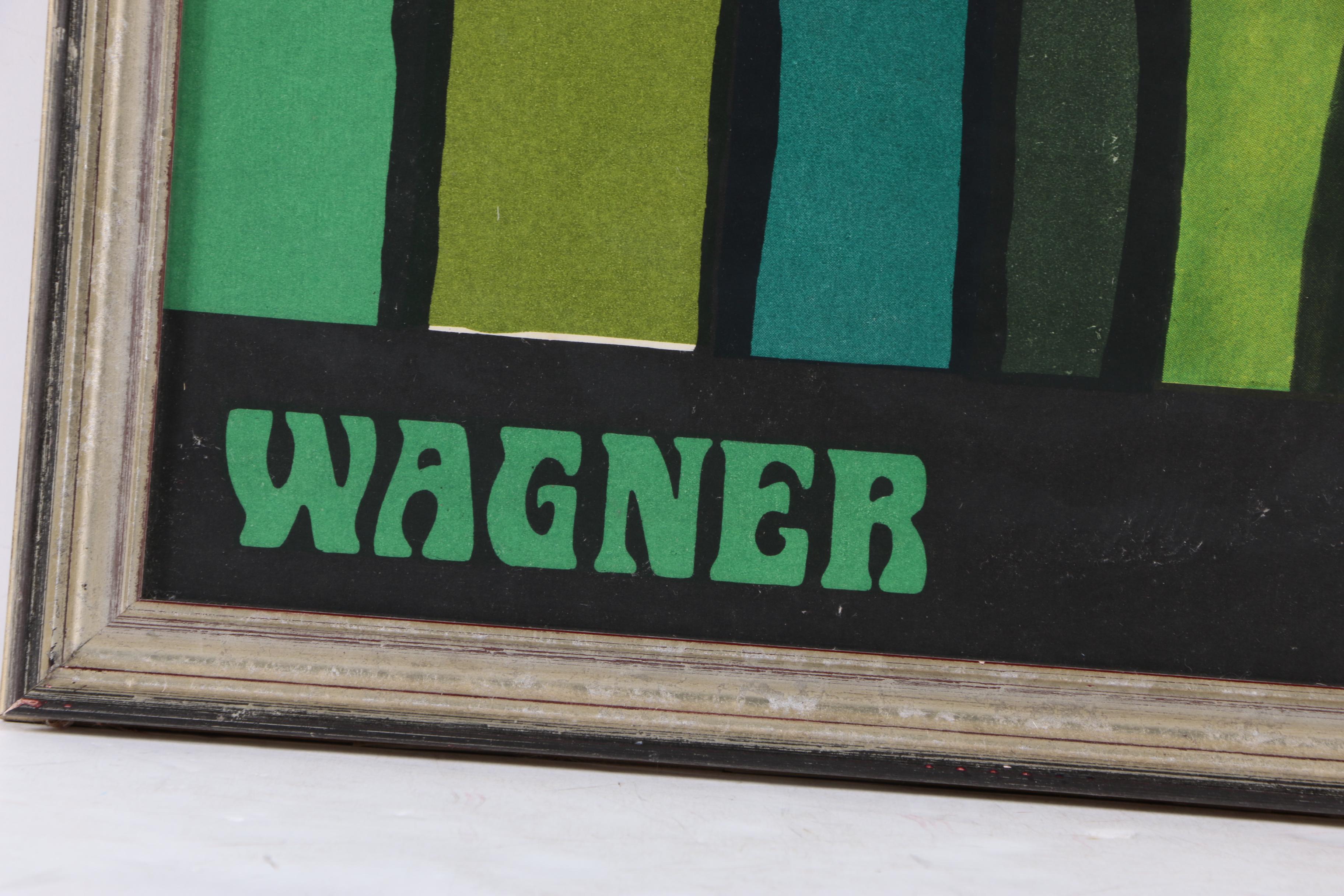 1973 Poster After Jan Lenica for Wagner's "Tannhäuser" at Teatr Wielki in Warsaw