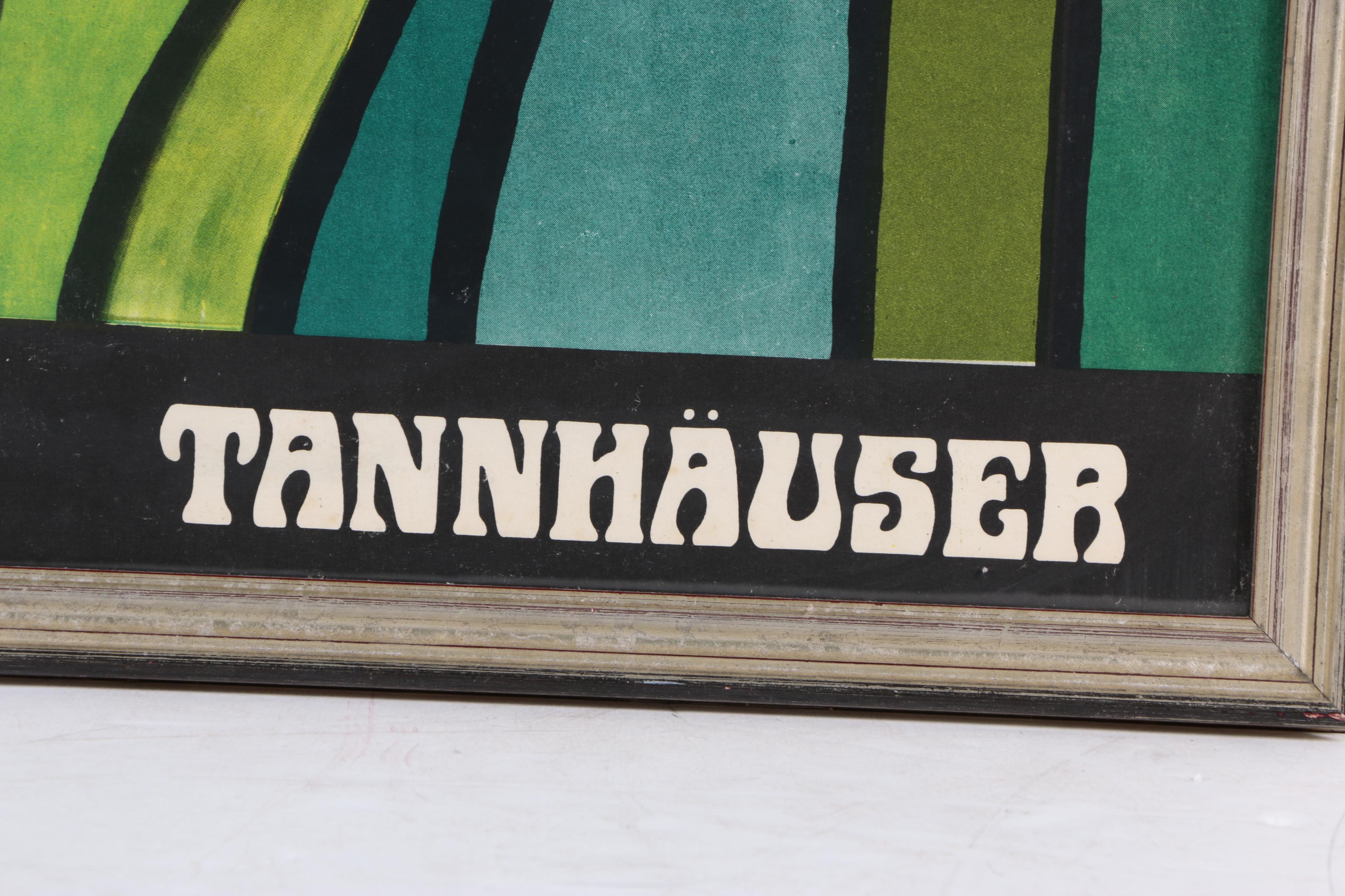 1973 Poster After Jan Lenica for Wagner's "Tannhäuser" at Teatr Wielki in Warsaw