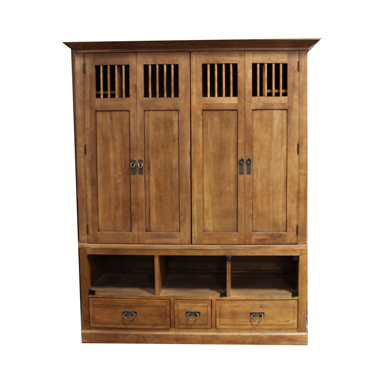 Mission Style Entertainment Cabinet