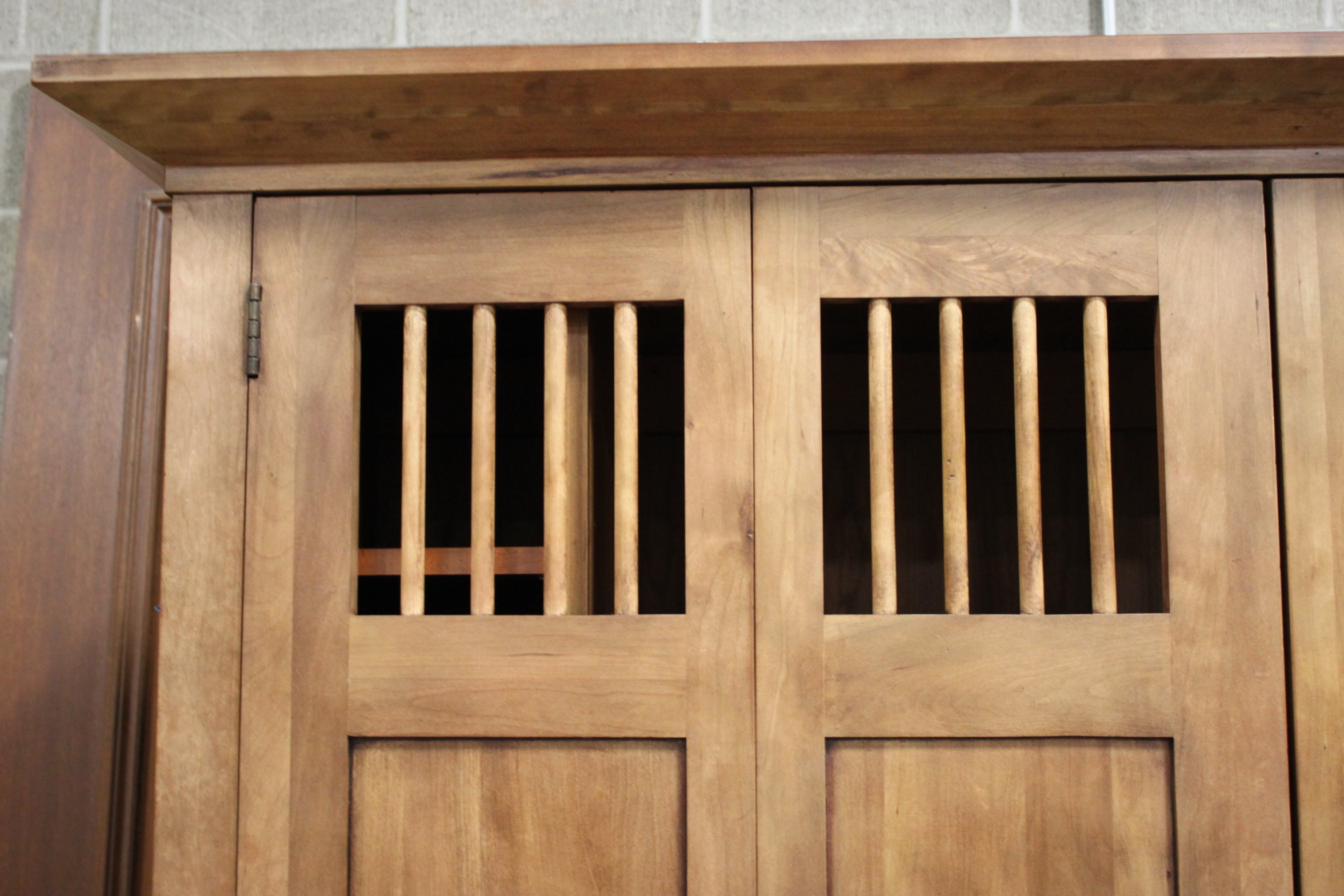 Mission Style Entertainment Cabinet