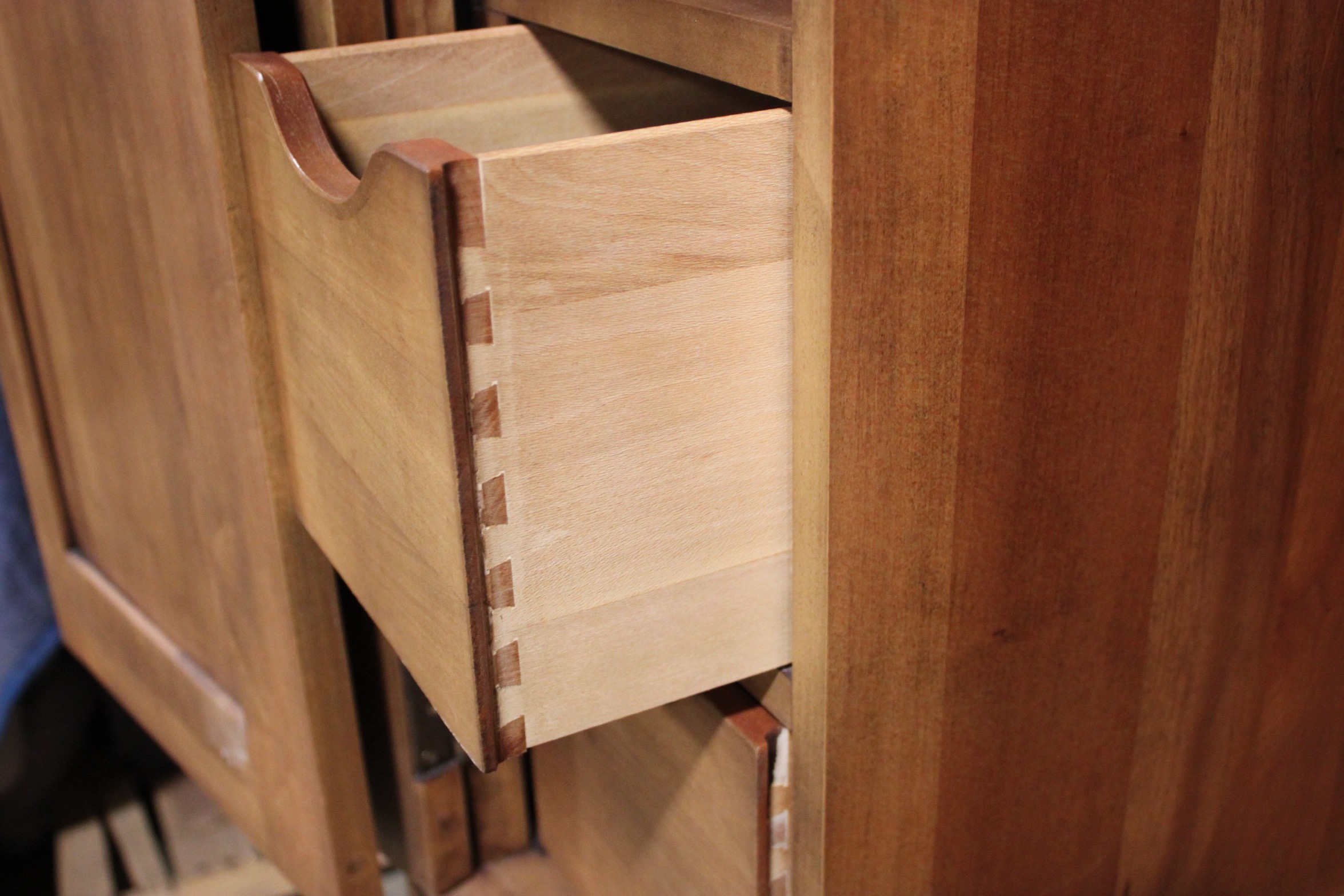 Mission Style Entertainment Cabinet