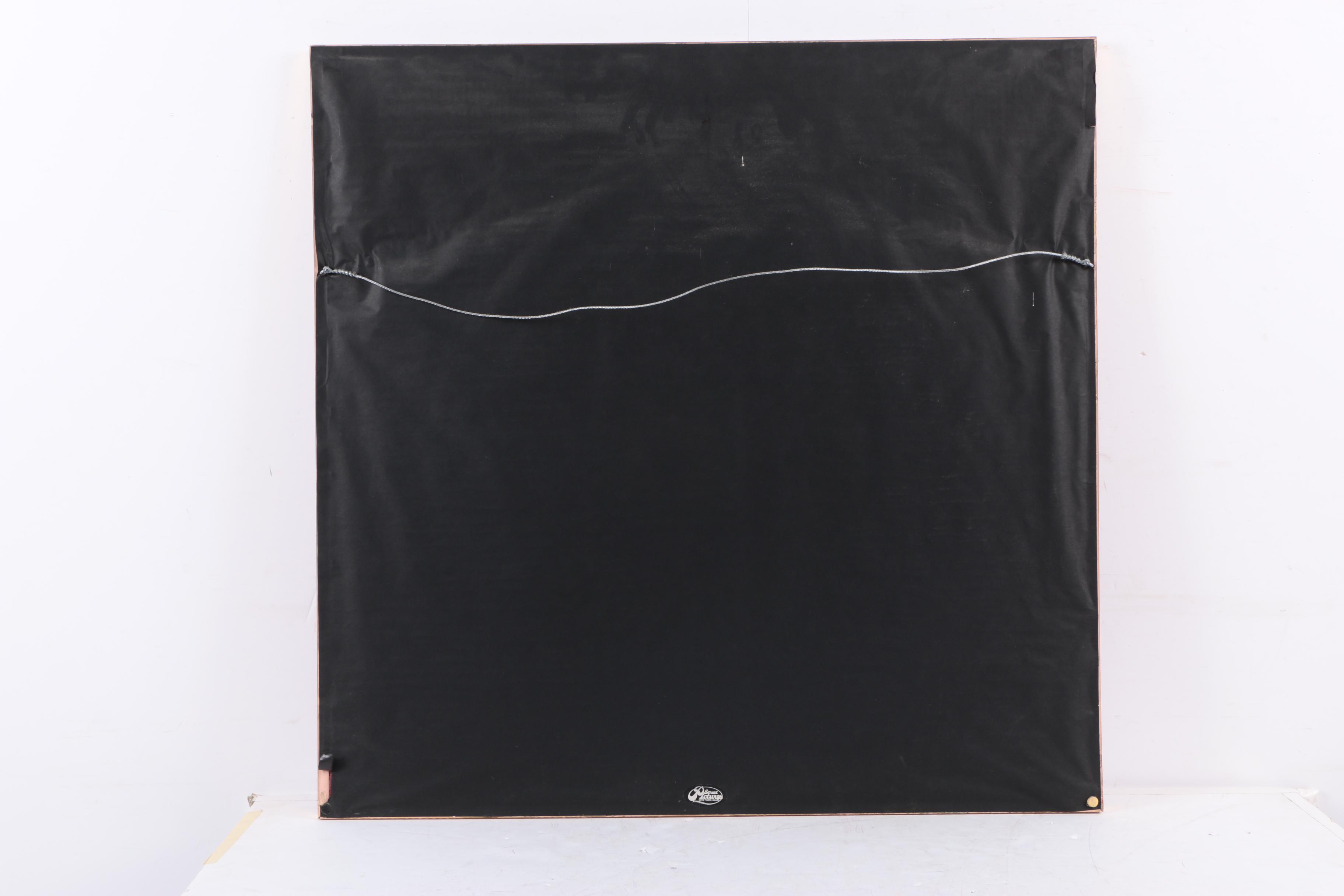 Vintage Silk Scarf Designed after Julie Abadie "Hommage a Mozart"