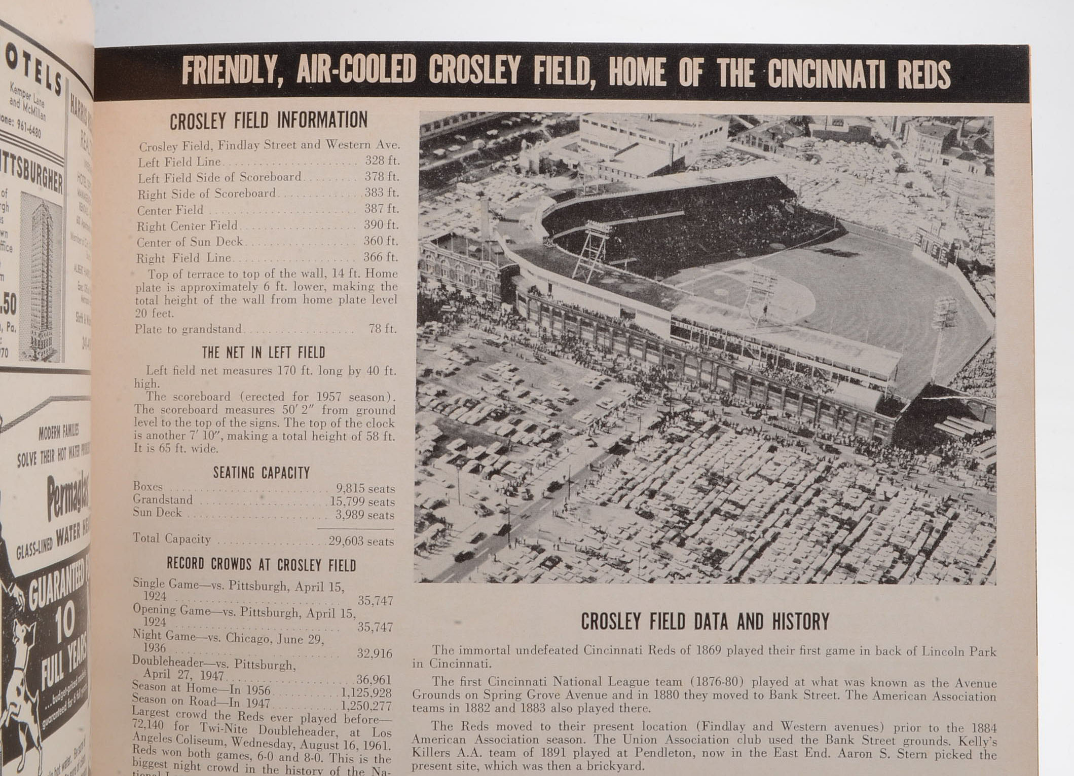 1964 Cincinnati Reds Yearbook