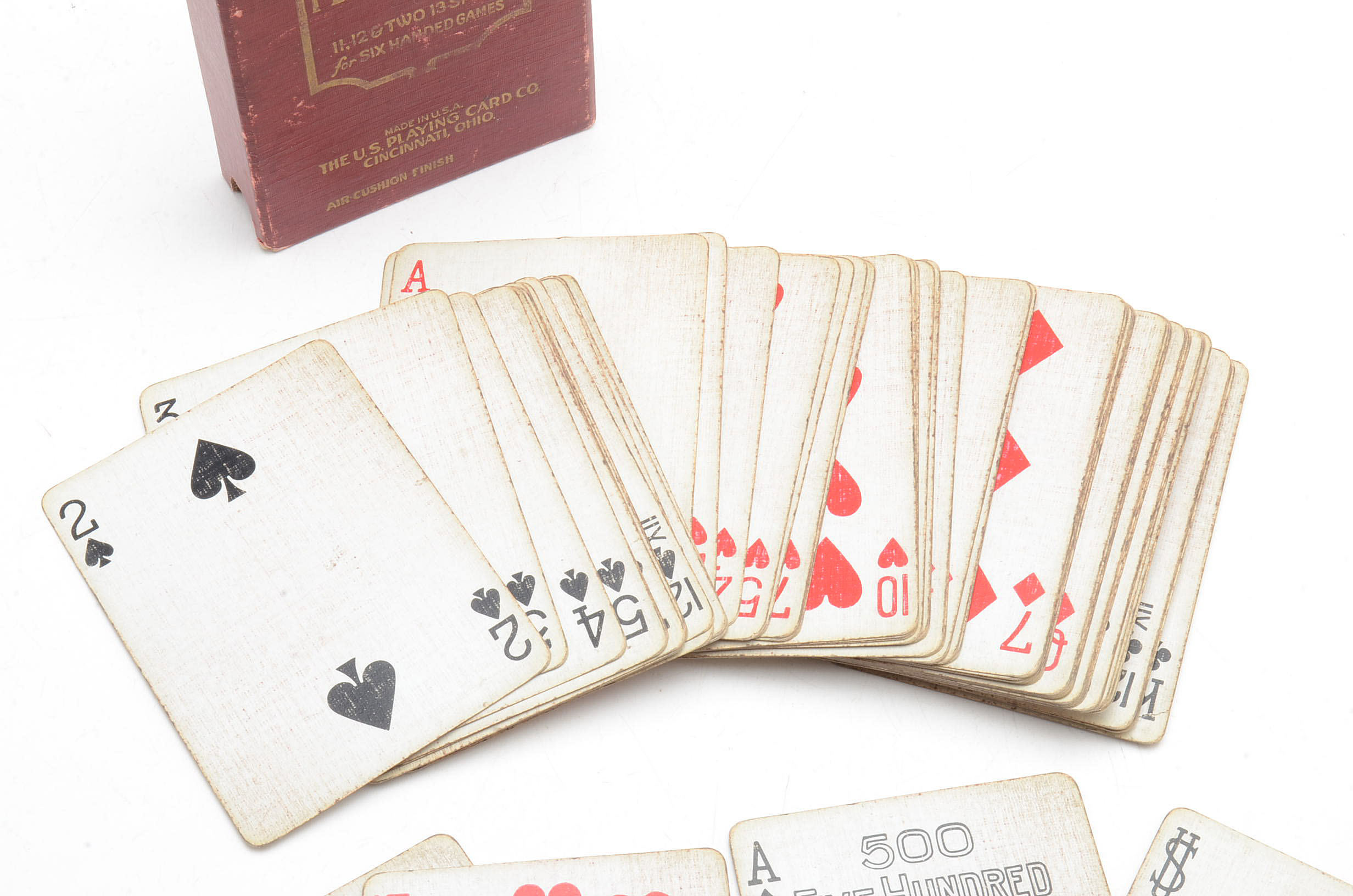 1918 US Playing Card No. 500 Set 62 Cards