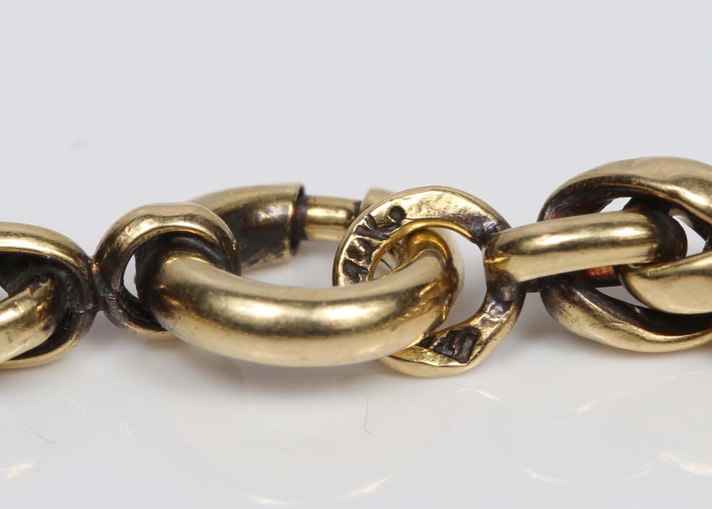 18K Yellow Gold Braided Bracelet