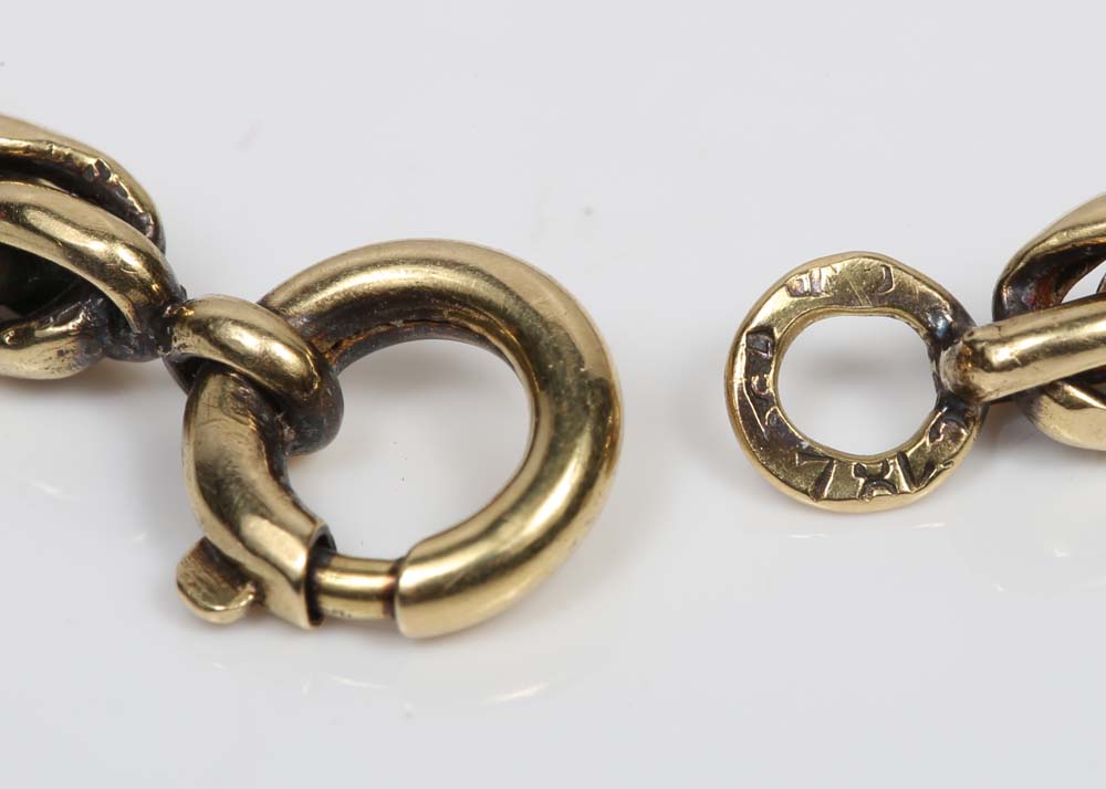 18K Yellow Gold Braided Bracelet