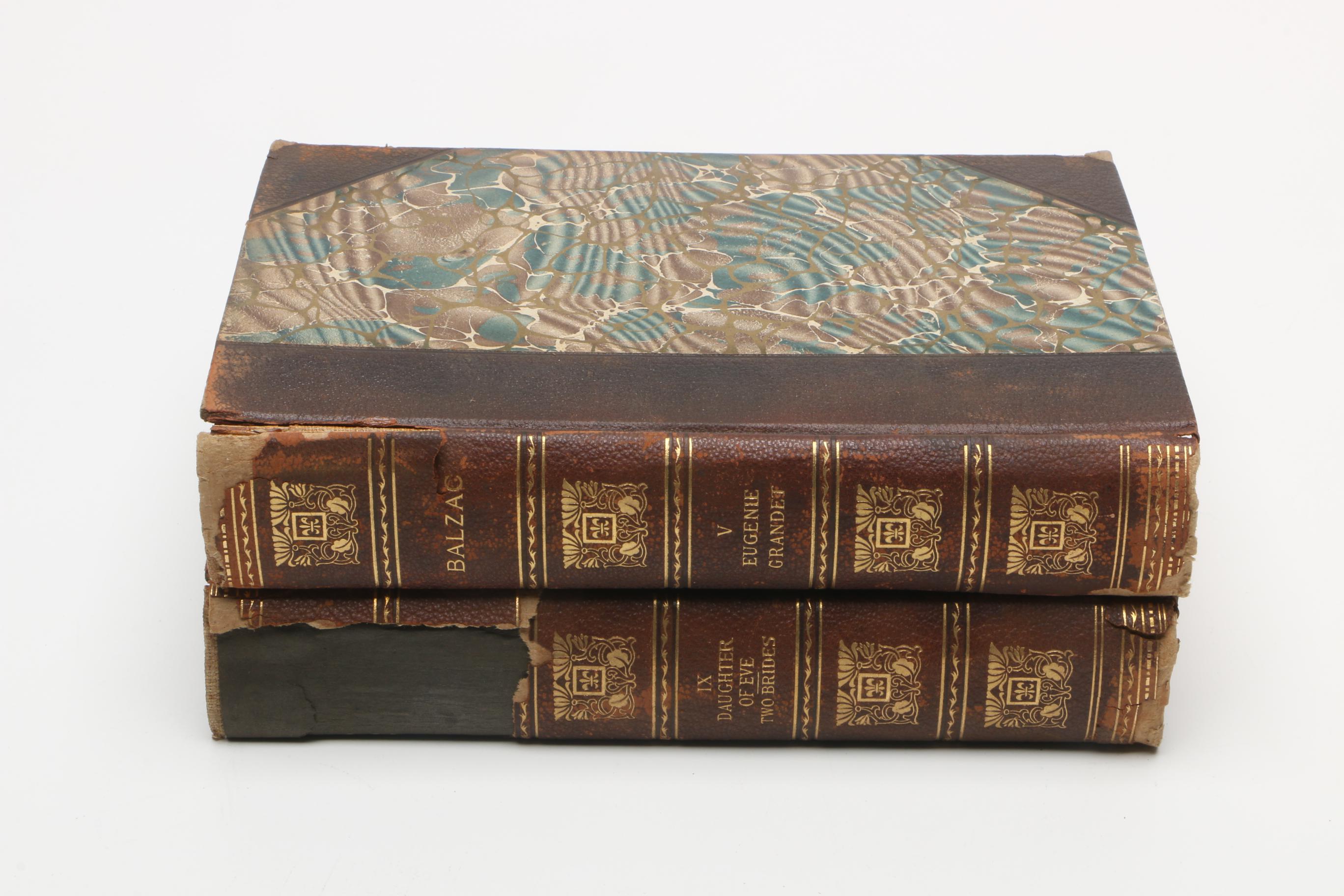 1901 "The Works of Honoré de Balzac" in Twenty-Two Volumes