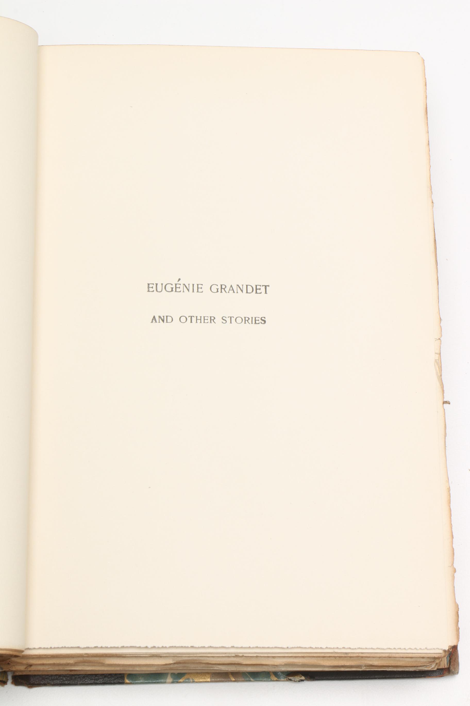 1901 "The Works of Honoré de Balzac" in Twenty-Two Volumes