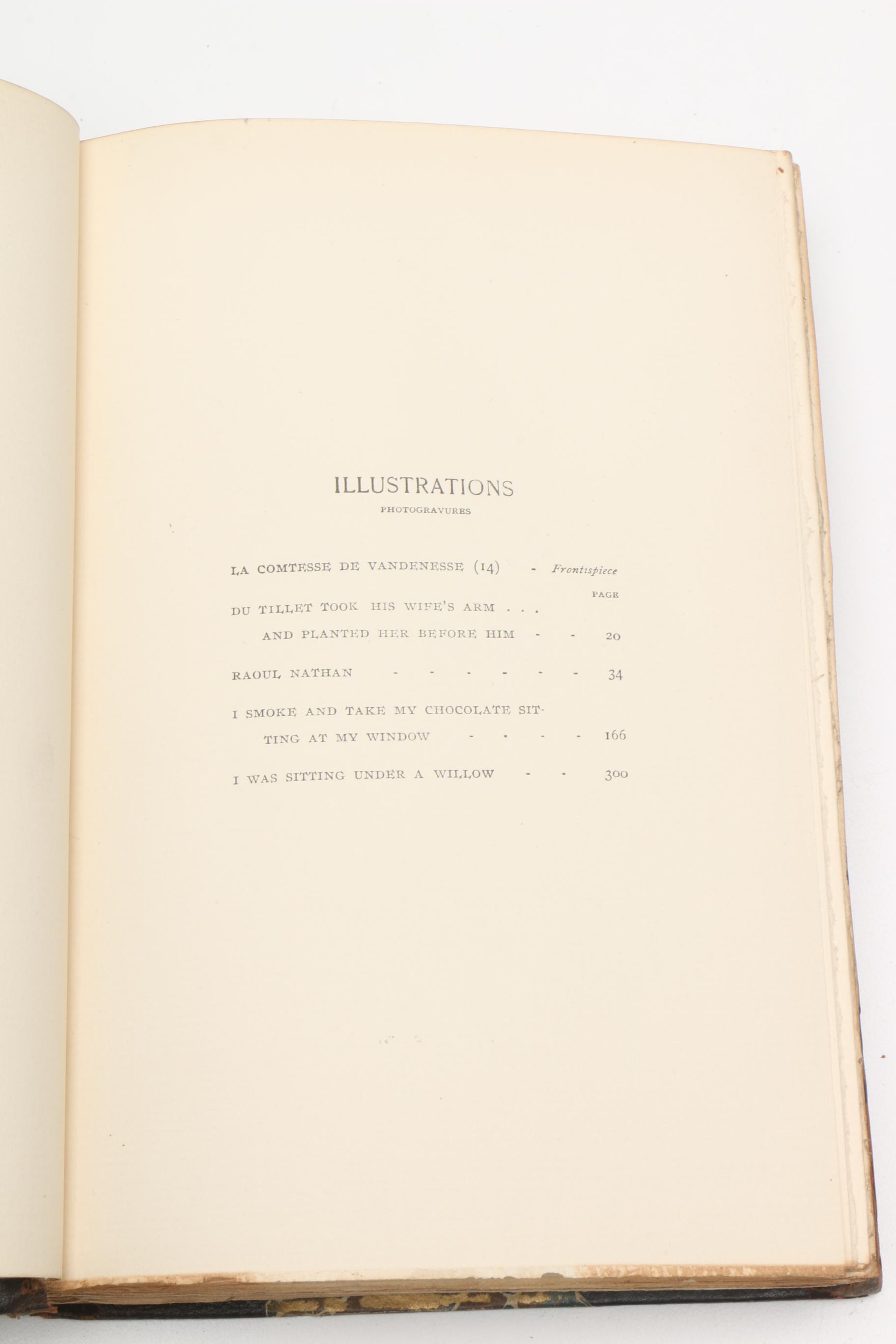 1901 "The Works of Honoré de Balzac" in Twenty-Two Volumes