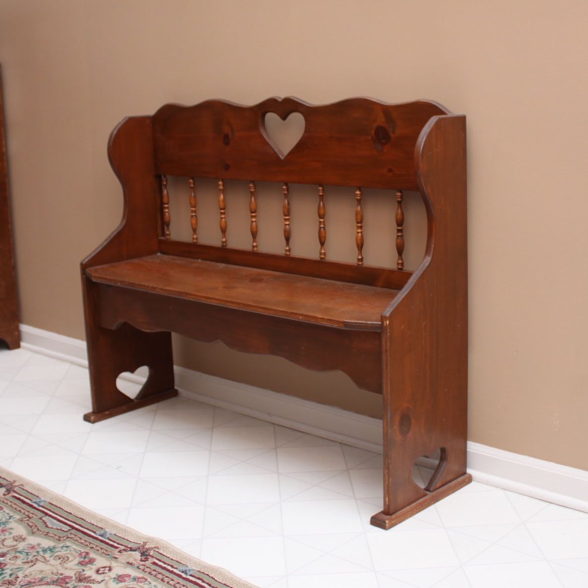 Vintage Hall Bench