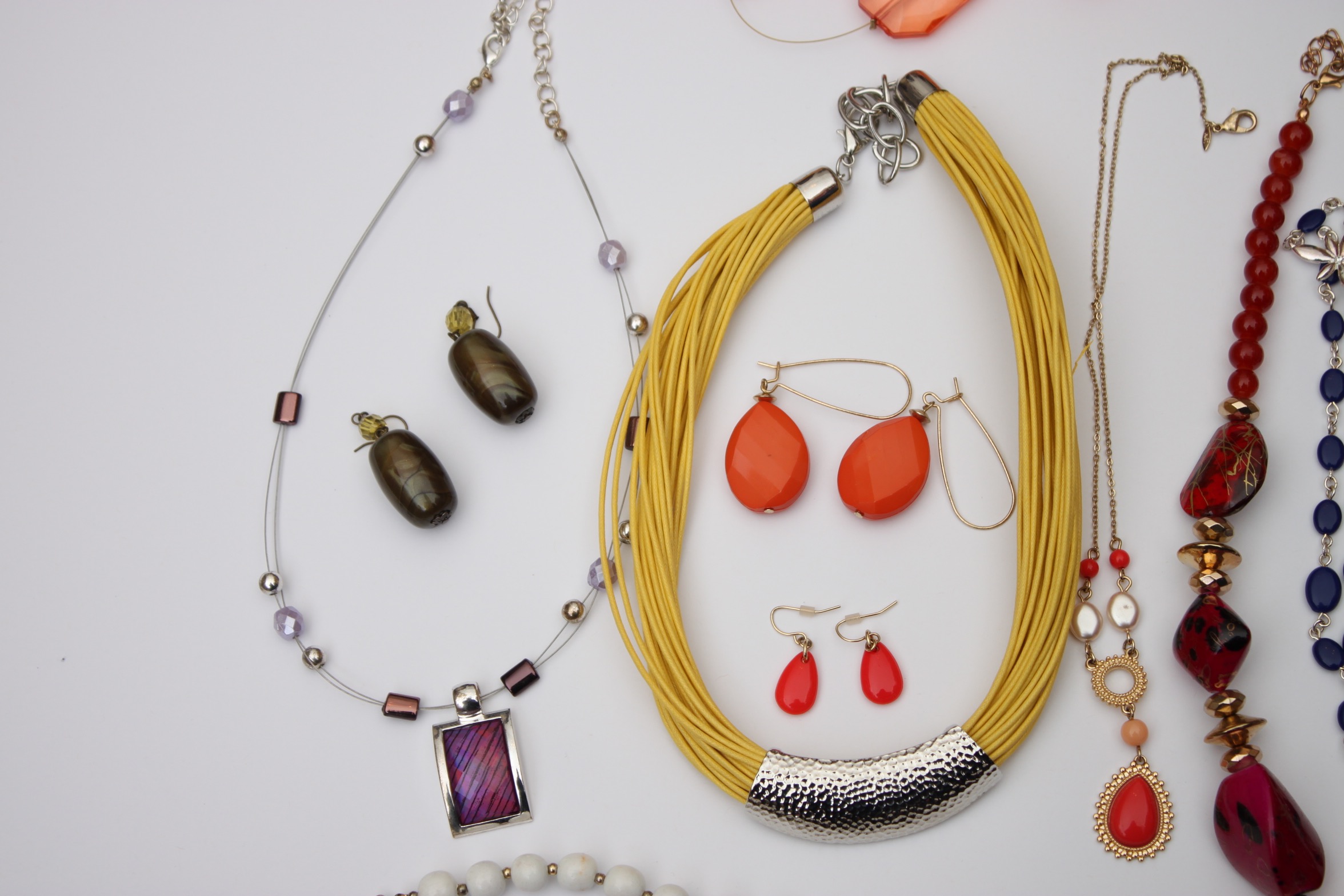 Assorted Jewelry Including Beaded Necklaces
