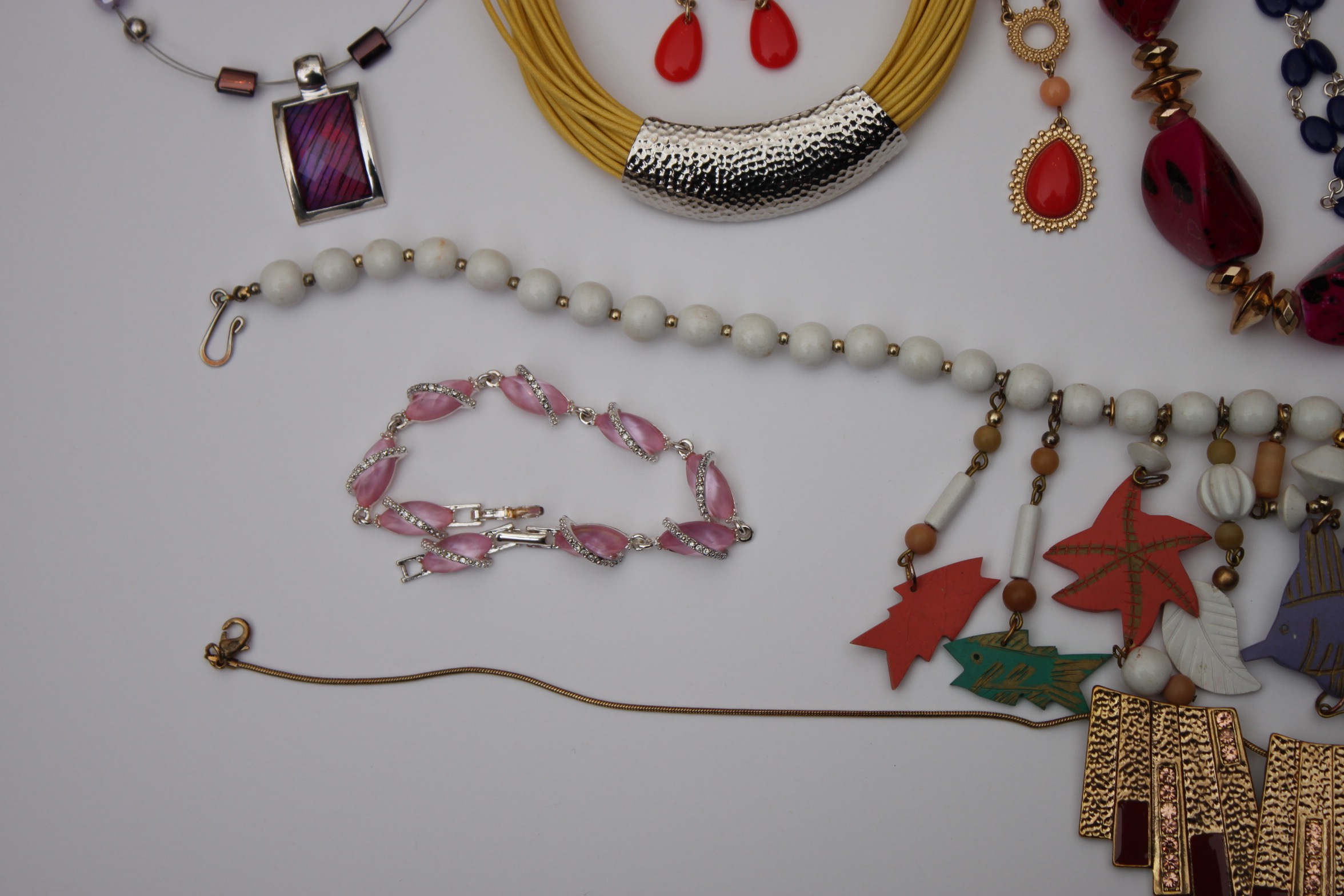 Assorted Jewelry Including Beaded Necklaces