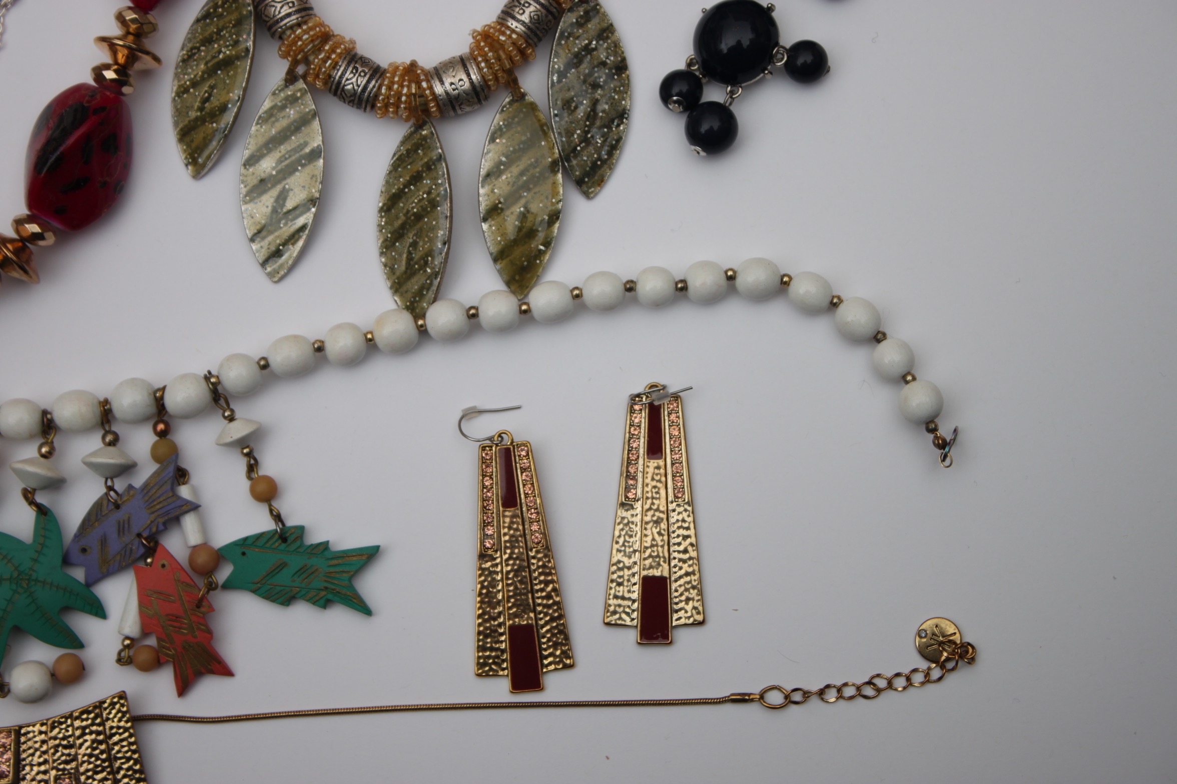 Assorted Jewelry Including Beaded Necklaces