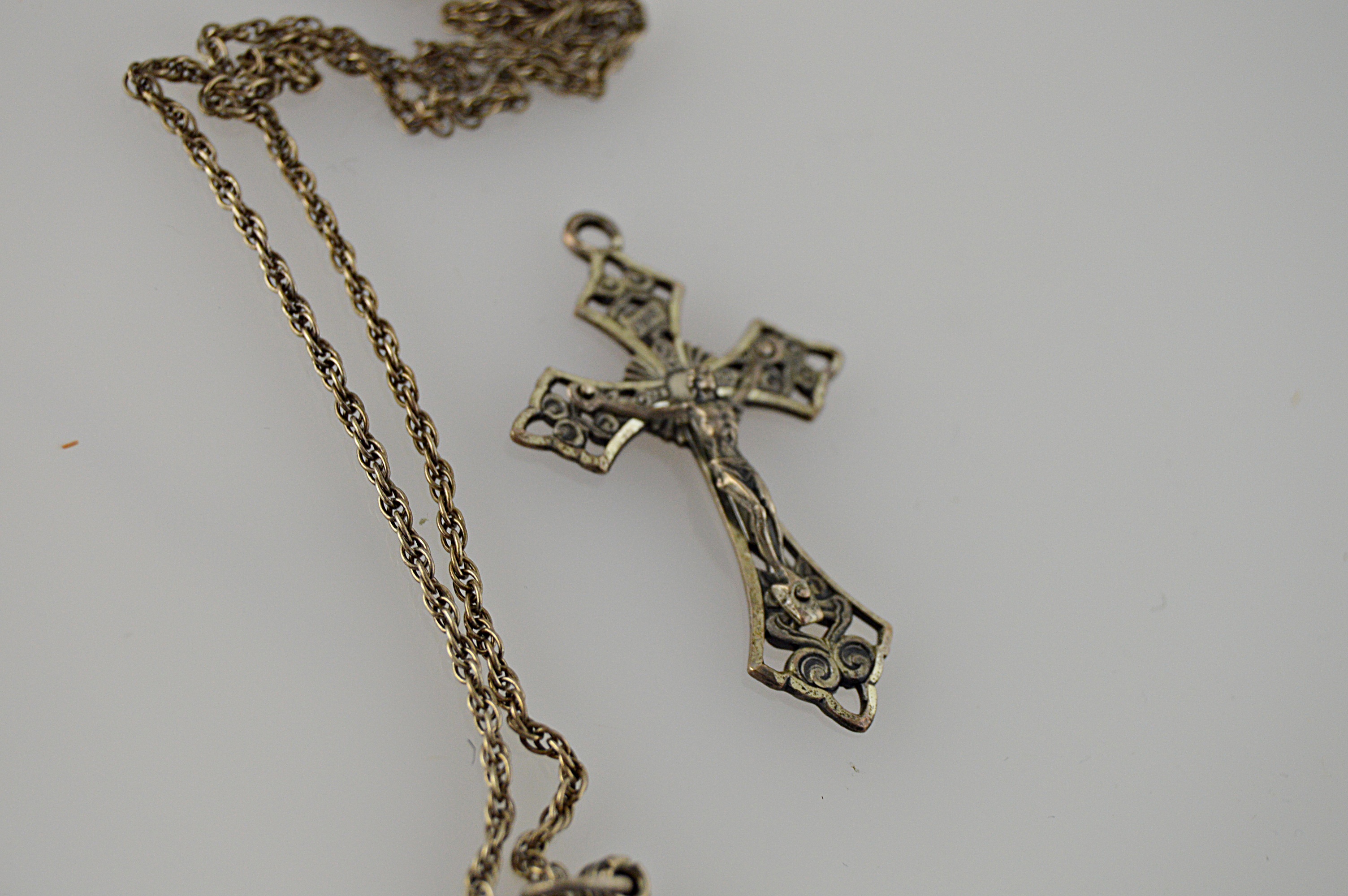 Vintage Ecclesiastical Sterling Silver Pendants