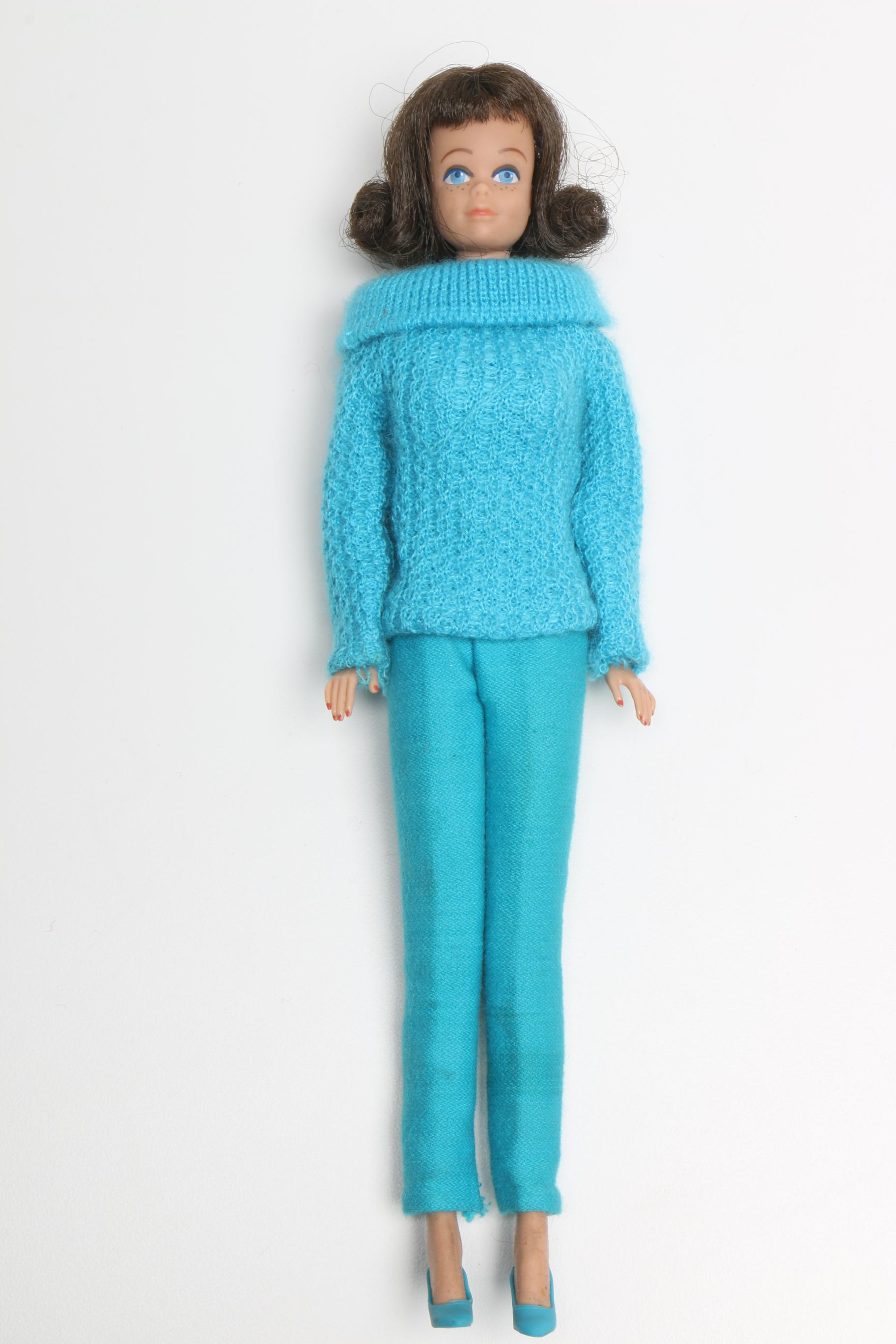 1965-67 Bendable Leg Barbie and 1964 Midge Dolls