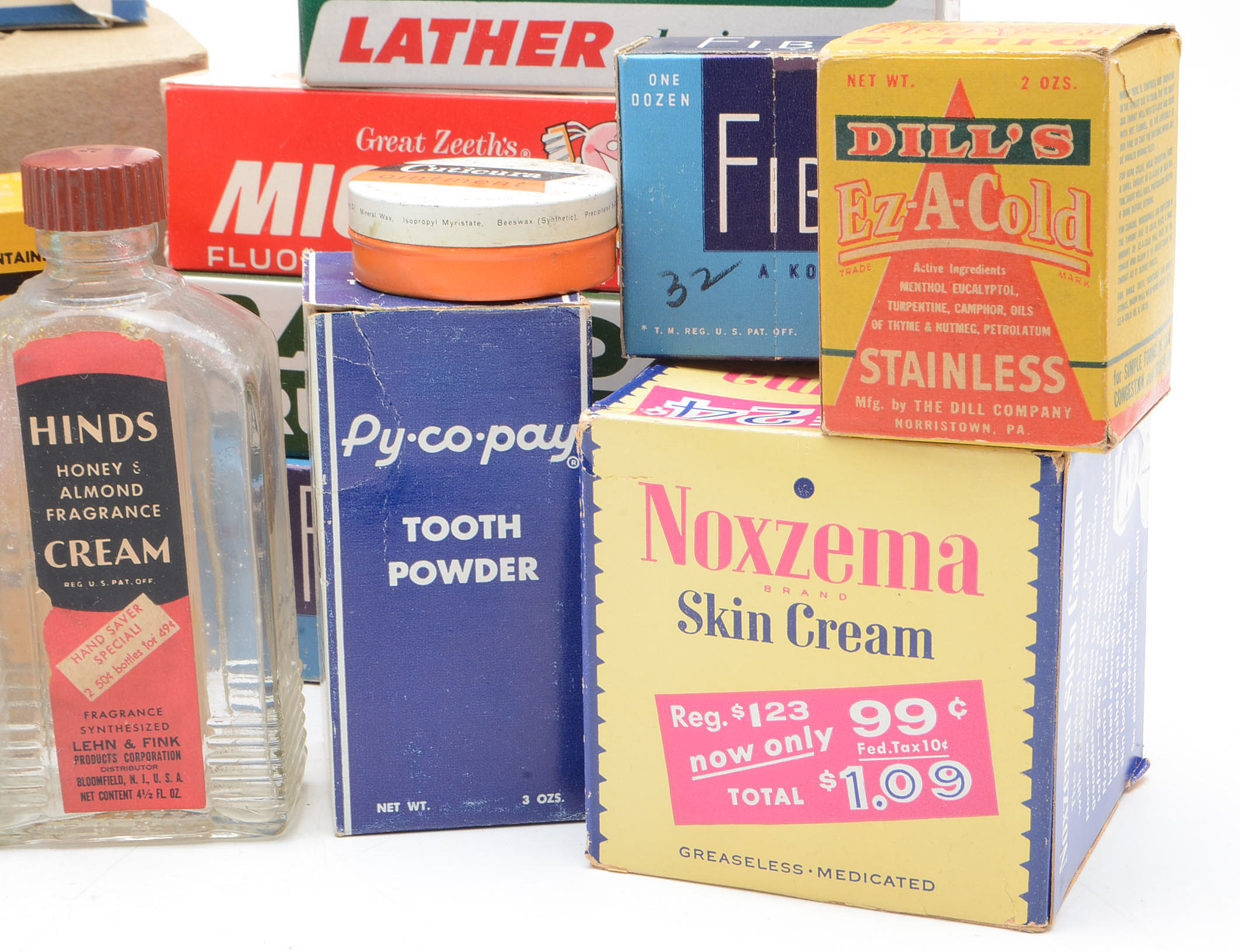 Collection of Vintage Toiletries