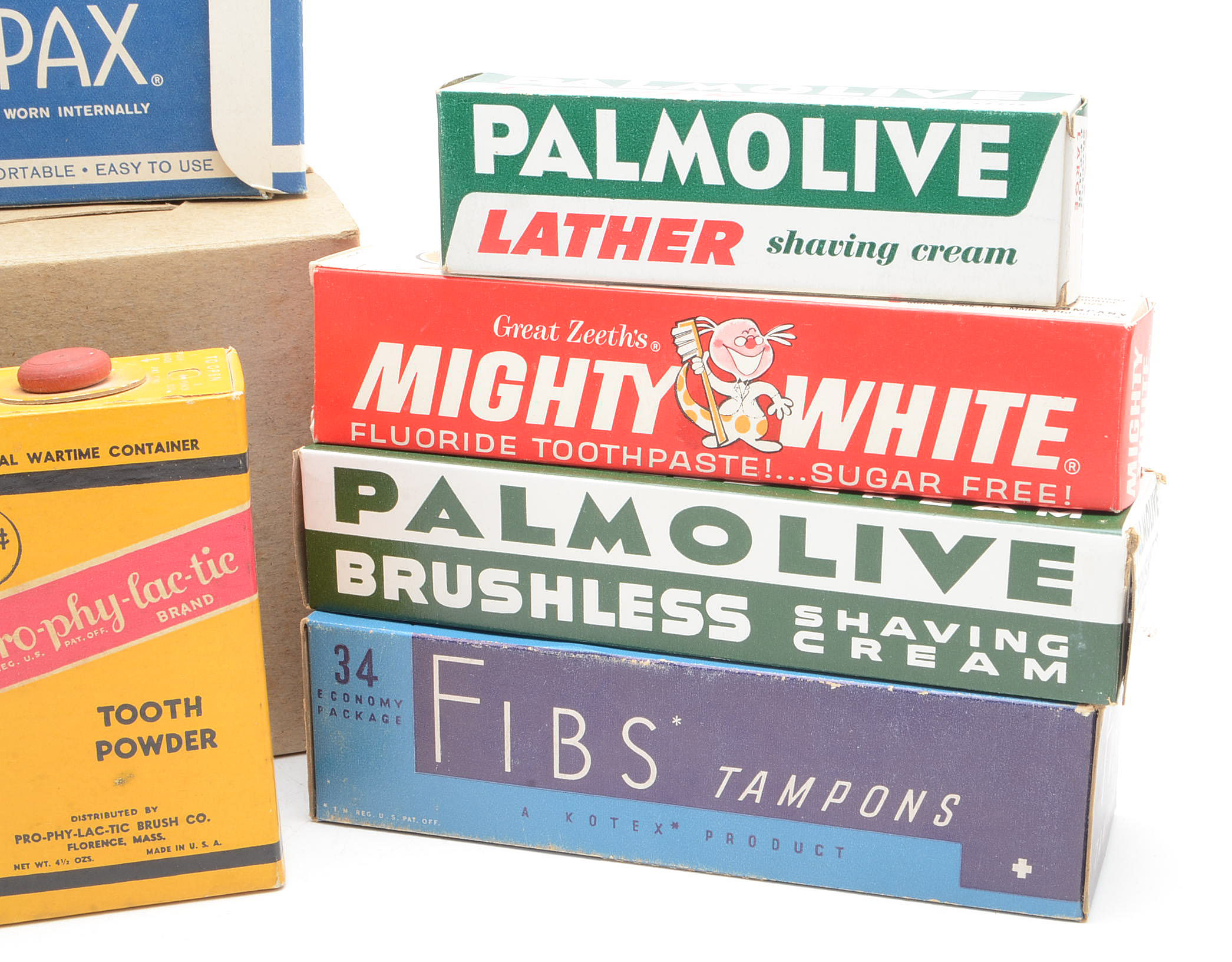 Collection of Vintage Toiletries