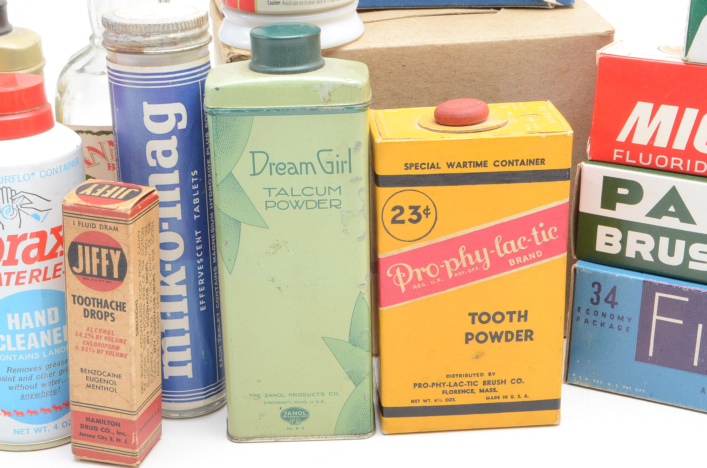 Collection of Vintage Toiletries