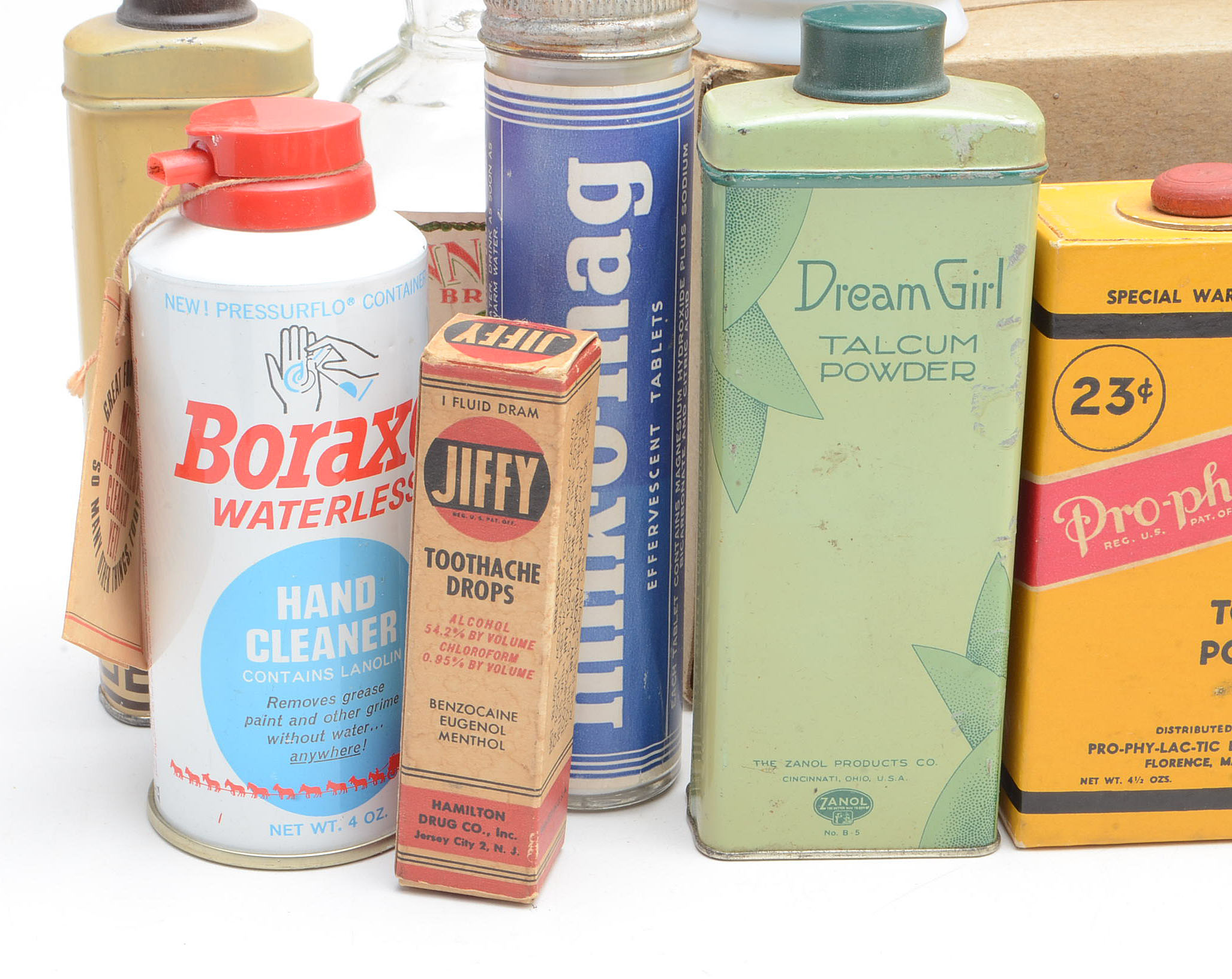 Collection of Vintage Toiletries