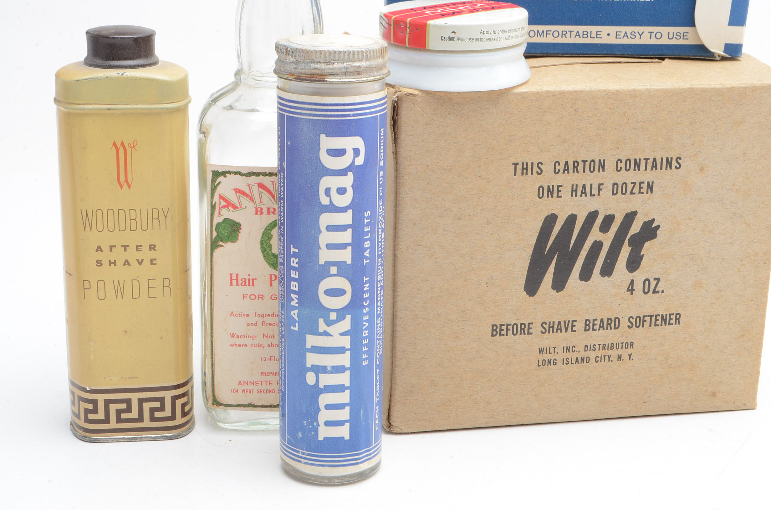 Collection of Vintage Toiletries