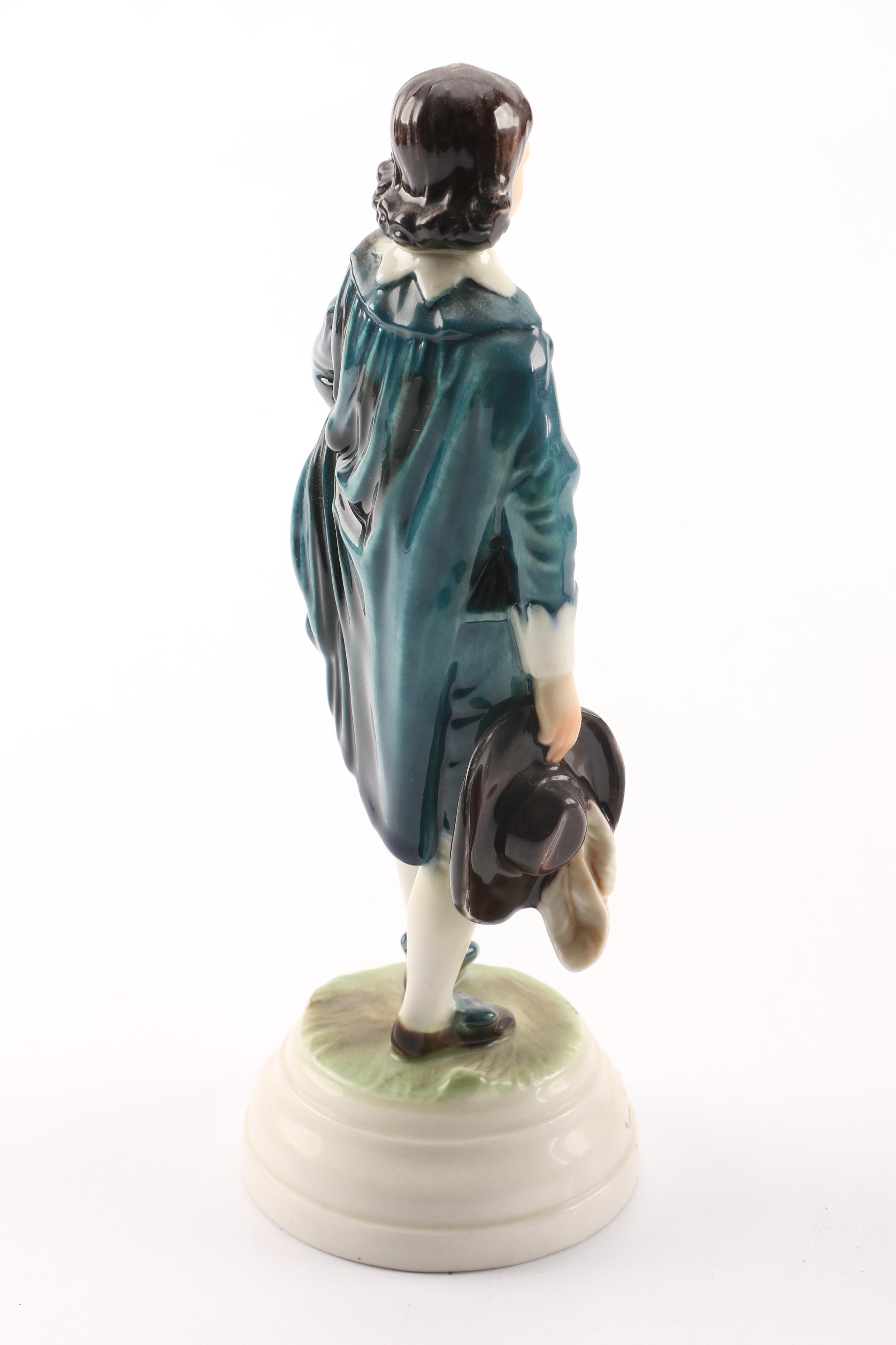 "Pinky" and "Blue Boy" Goebel Porcelain Figurines