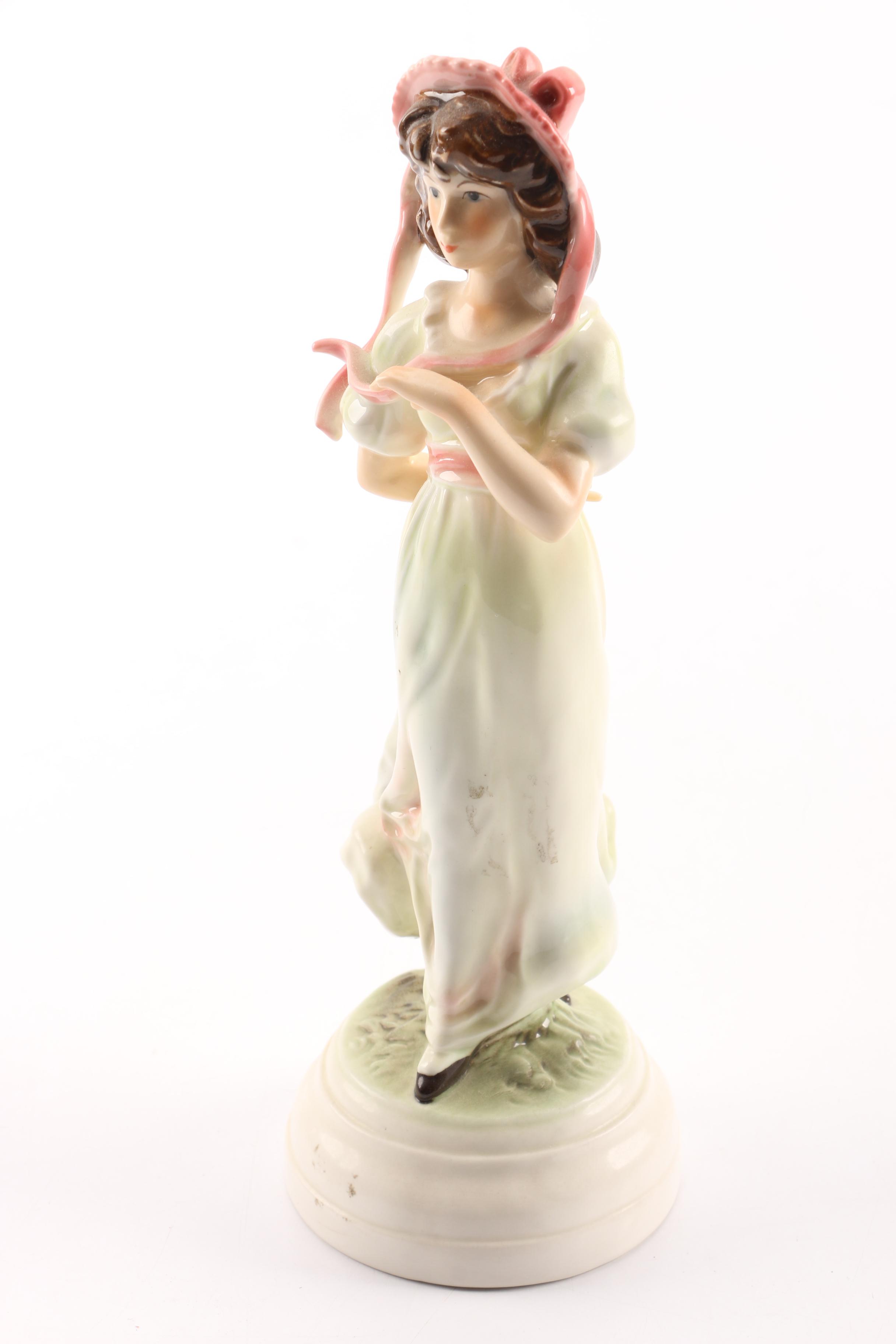 "Pinky" and "Blue Boy" Goebel Porcelain Figurines