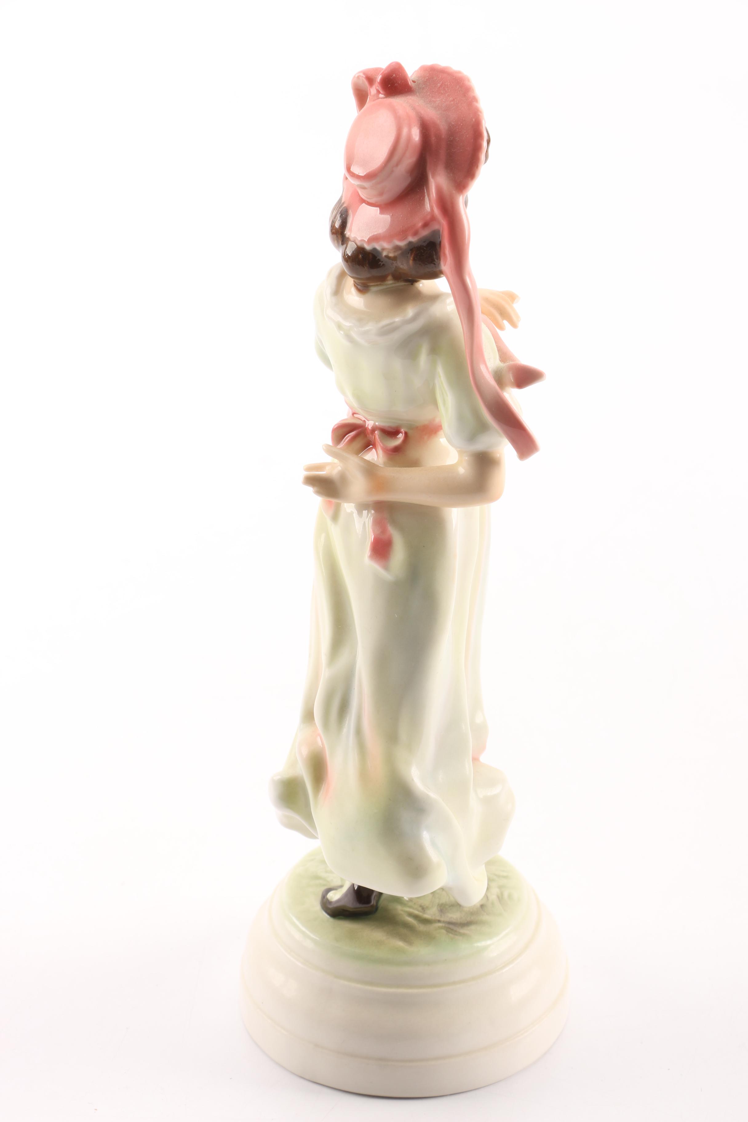 "Pinky" and "Blue Boy" Goebel Porcelain Figurines