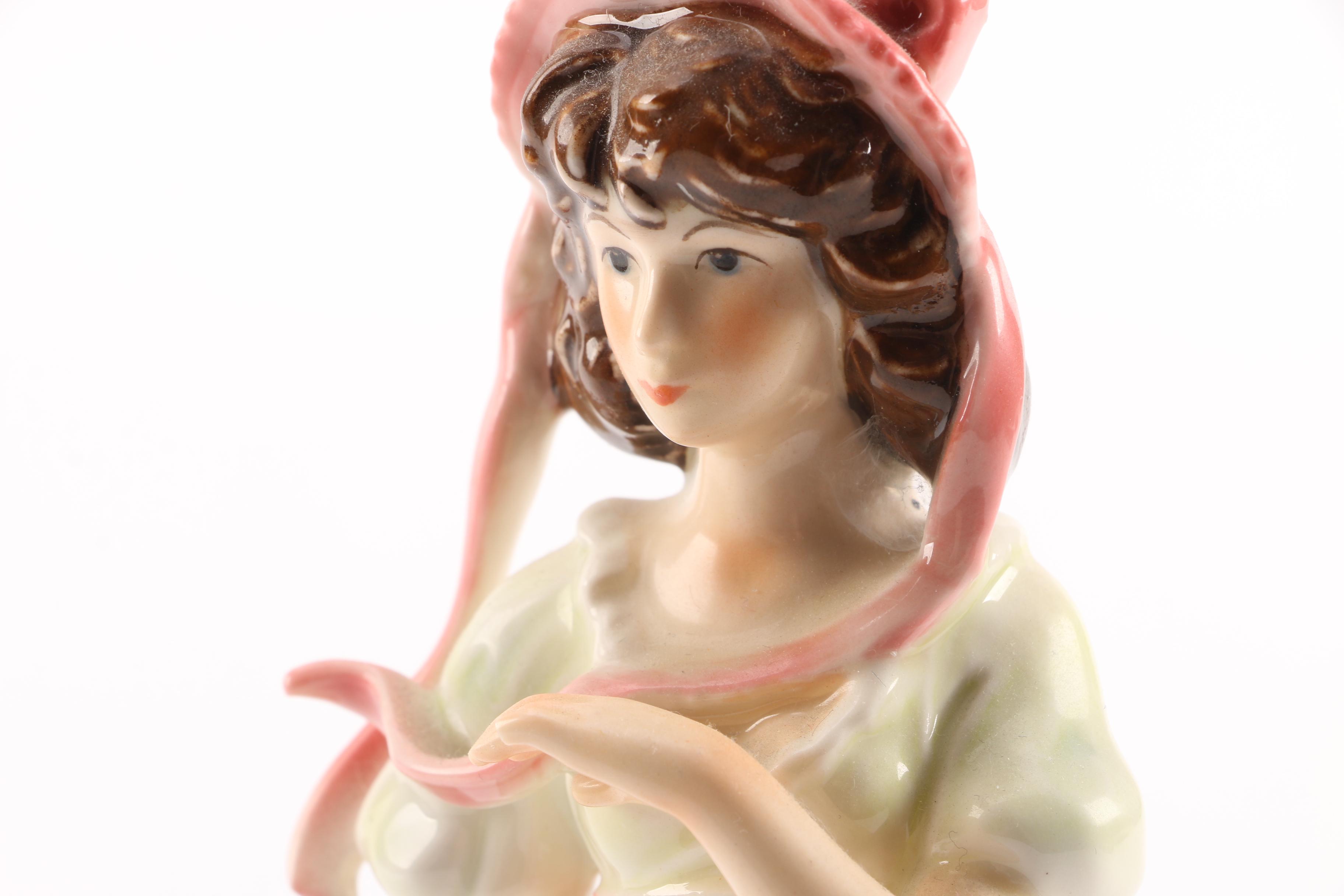 "Pinky" and "Blue Boy" Goebel Porcelain Figurines