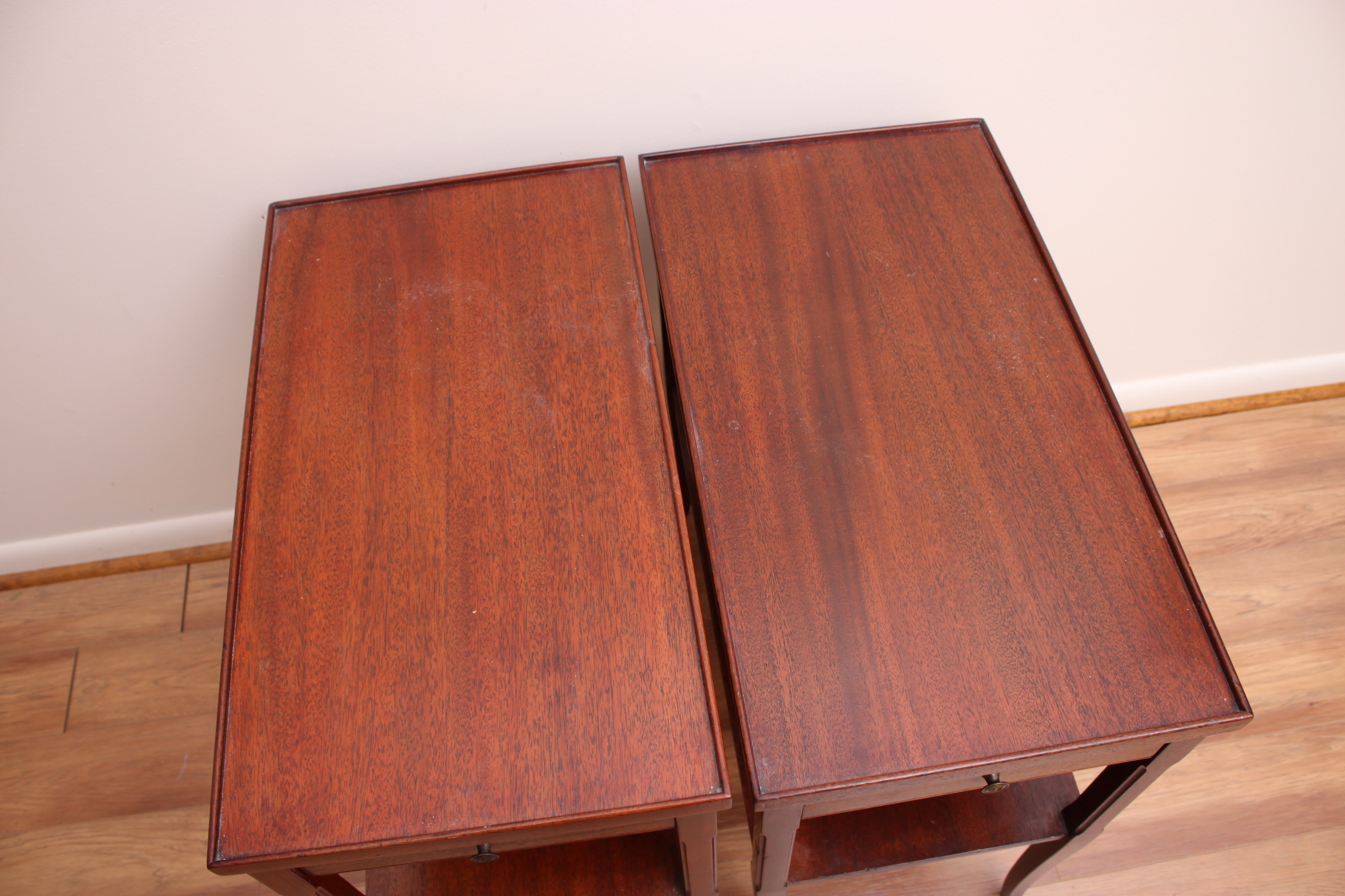 Pair of Vintage End Tables by Grand Rapids Furniture Company