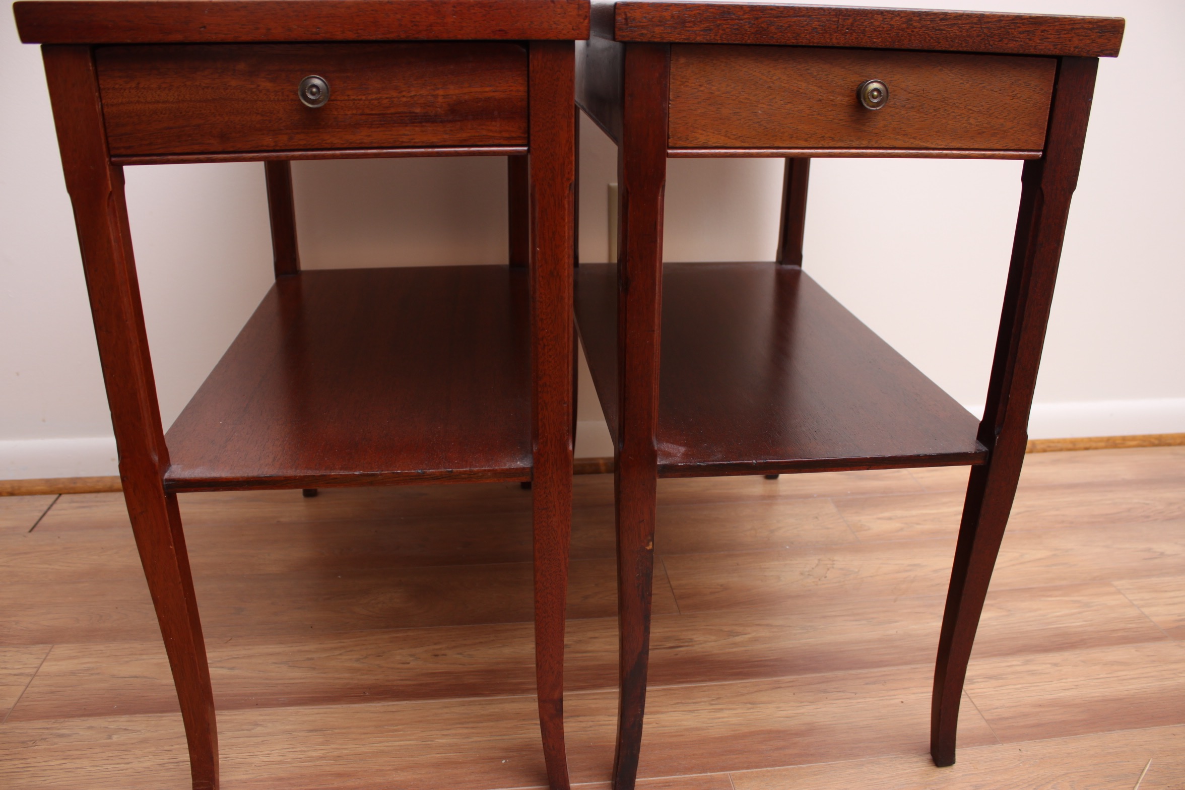 Pair of Vintage End Tables by Grand Rapids Furniture Company