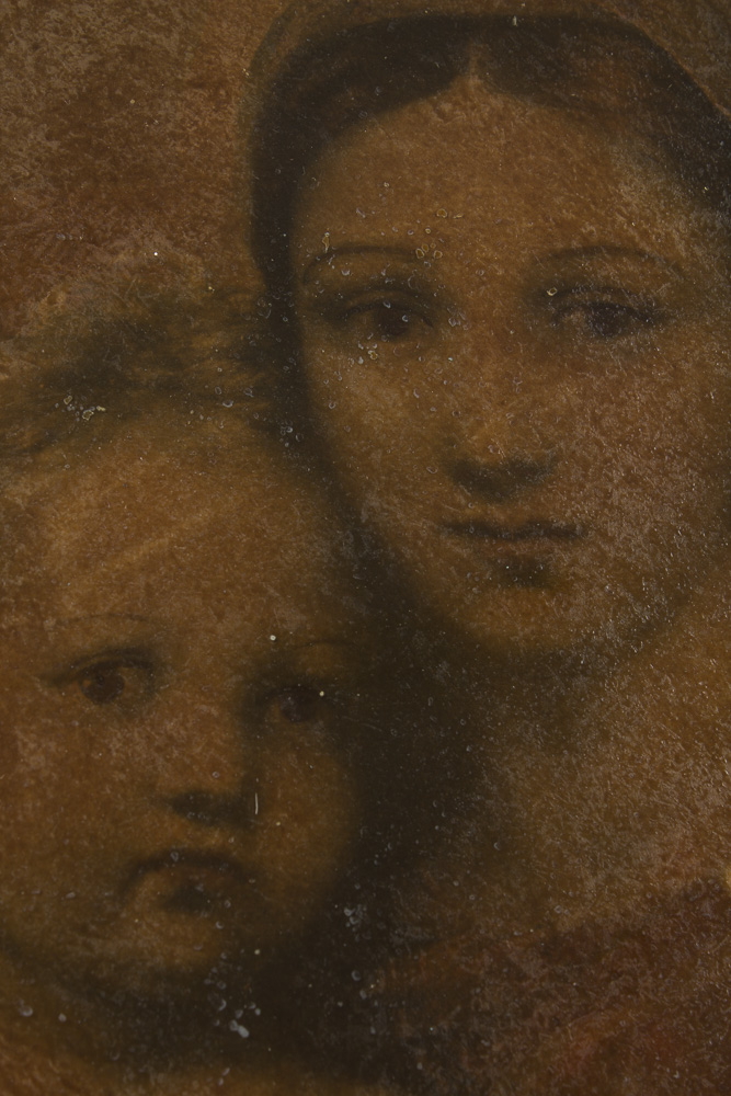 Oil Painting on Canvas After Raphael's "Sistine Madonna"