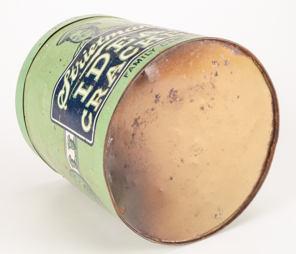 1930s "Strietmann Biscuit Company" Heekin Cincinnati Cracker Tin