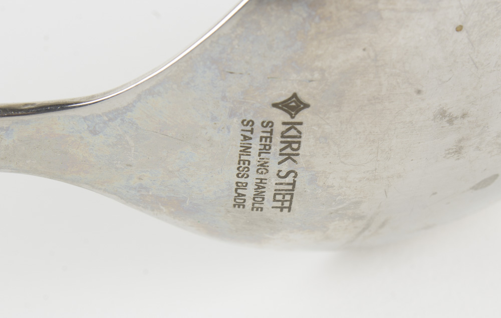 Kirk Stieff "Repoussé" Sterling Silver Serving Utensils