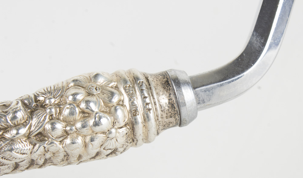 Kirk Stieff "Repoussé" Sterling Silver Serving Utensils