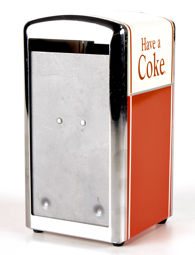 1992 "Coca-Cola" Jukebox Napkin Dispenser In Box