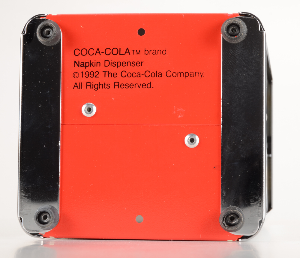 1992 "Coca-Cola" Jukebox Napkin Dispenser In Box