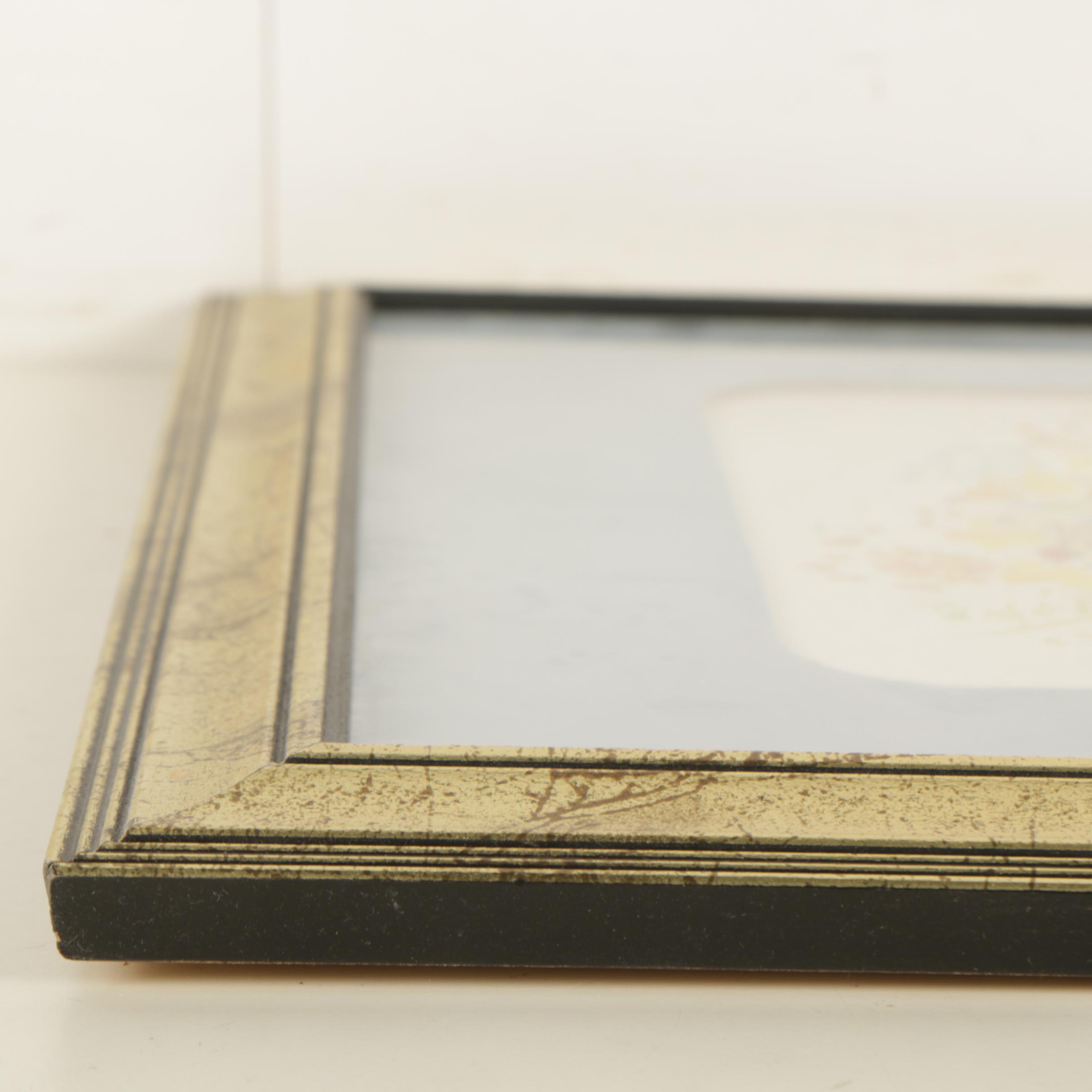 Offset Lithographs After Paintings of Floral Arrangements