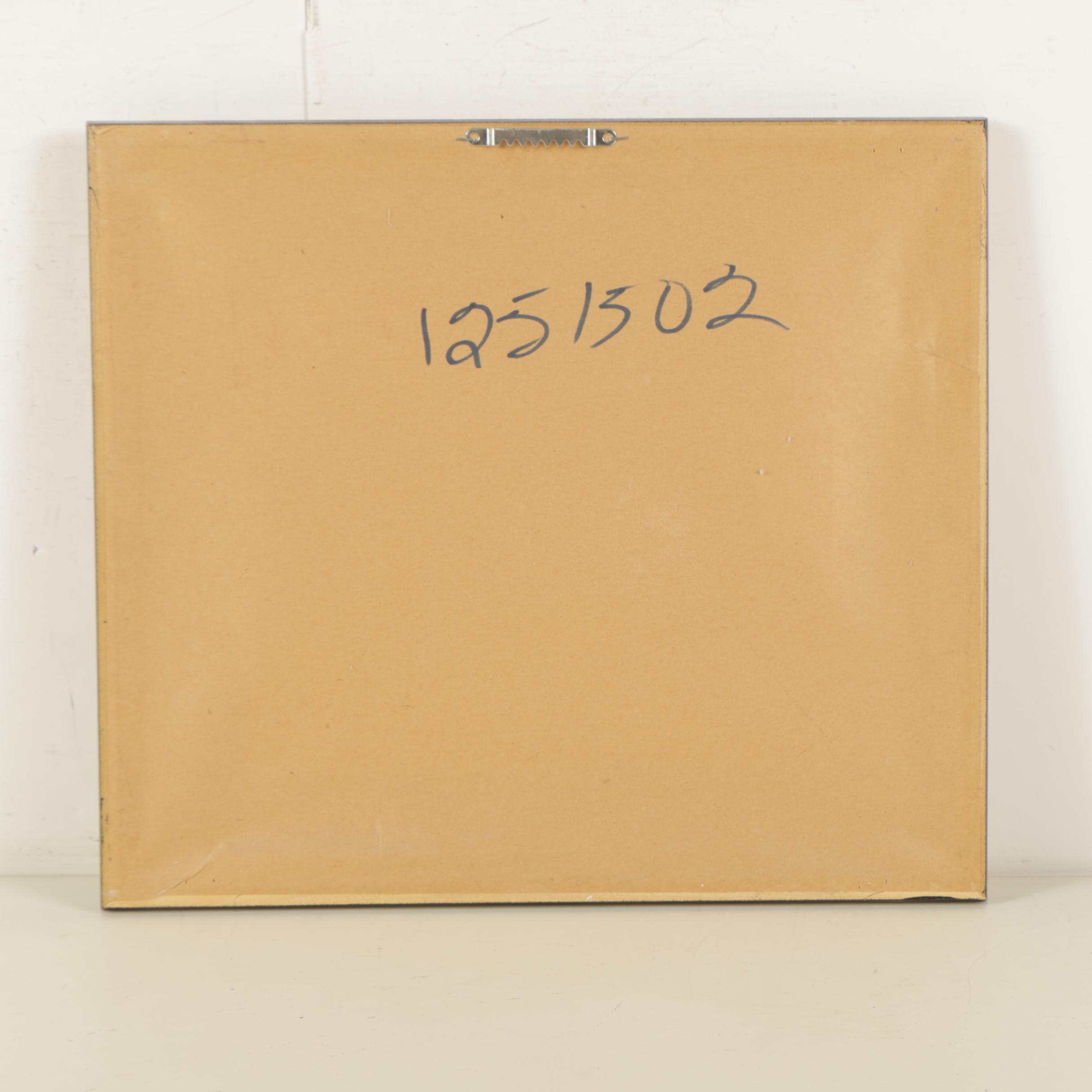 Offset Lithographs After Paintings of Floral Arrangements