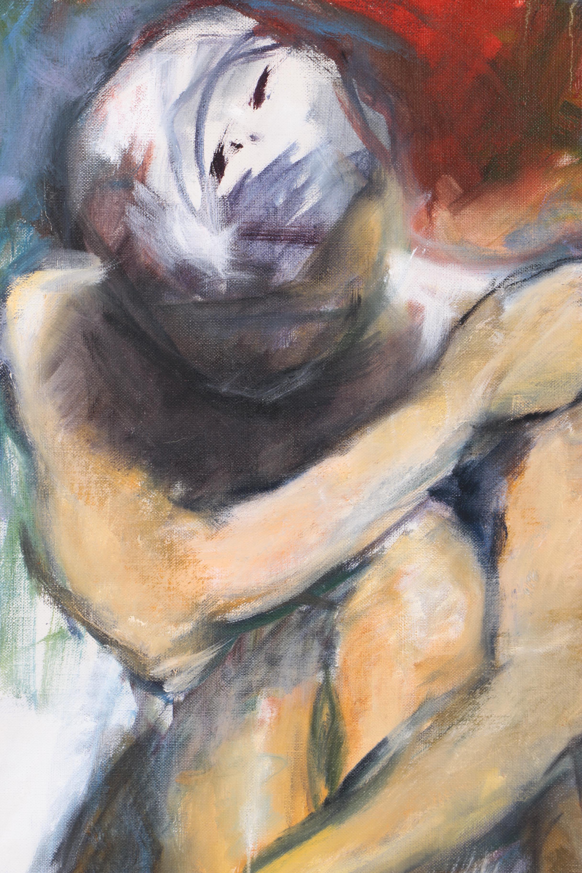 Eloe Woolf-Laiken Oil Painting of a Nude