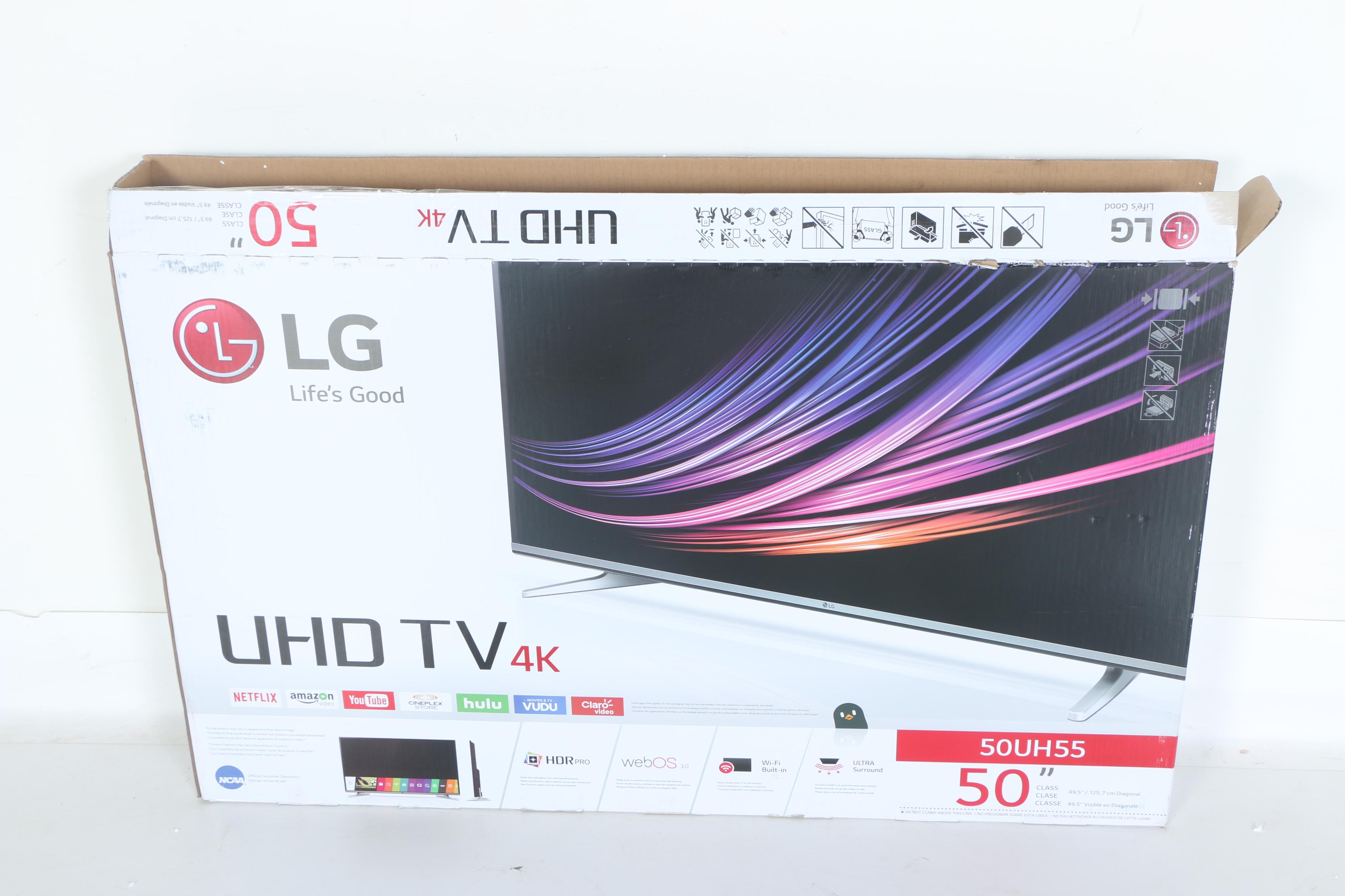 LG "UHD TV: 5o0UH55" 50" 4K Television