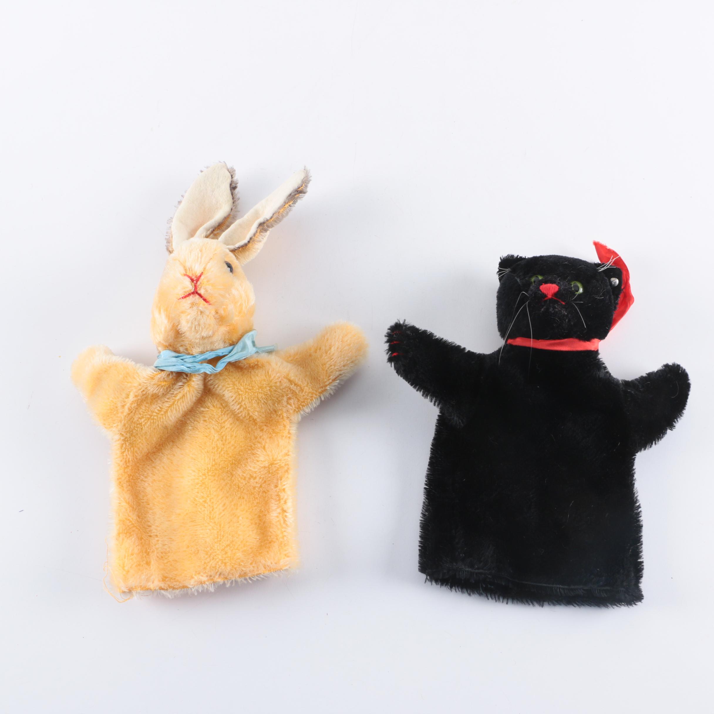 Vintage Steiff Hand Puppets
