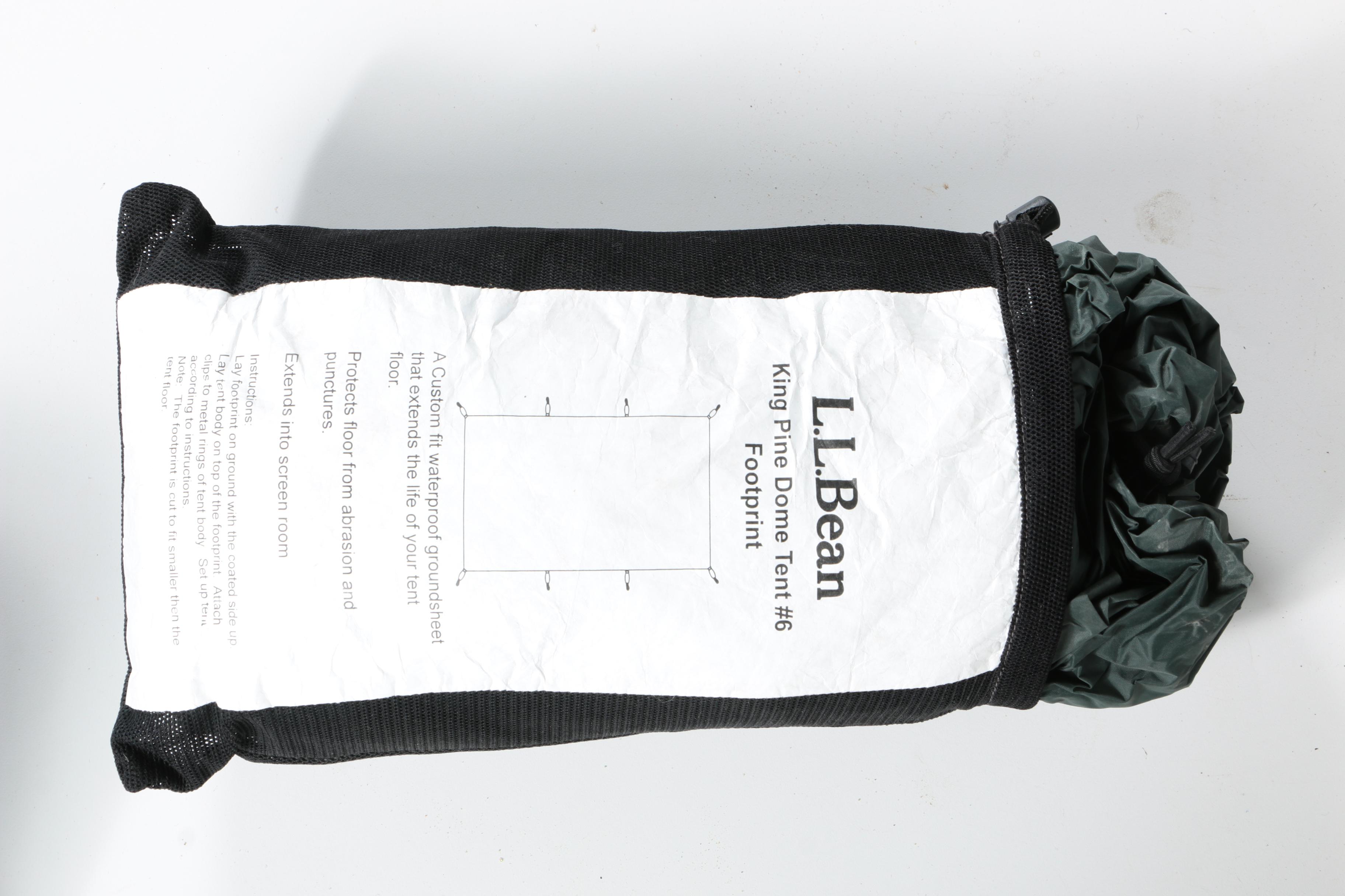 L.L. Bean "King Pine" Dome Tent Set with Therm-A-Rest Sleeping Pads