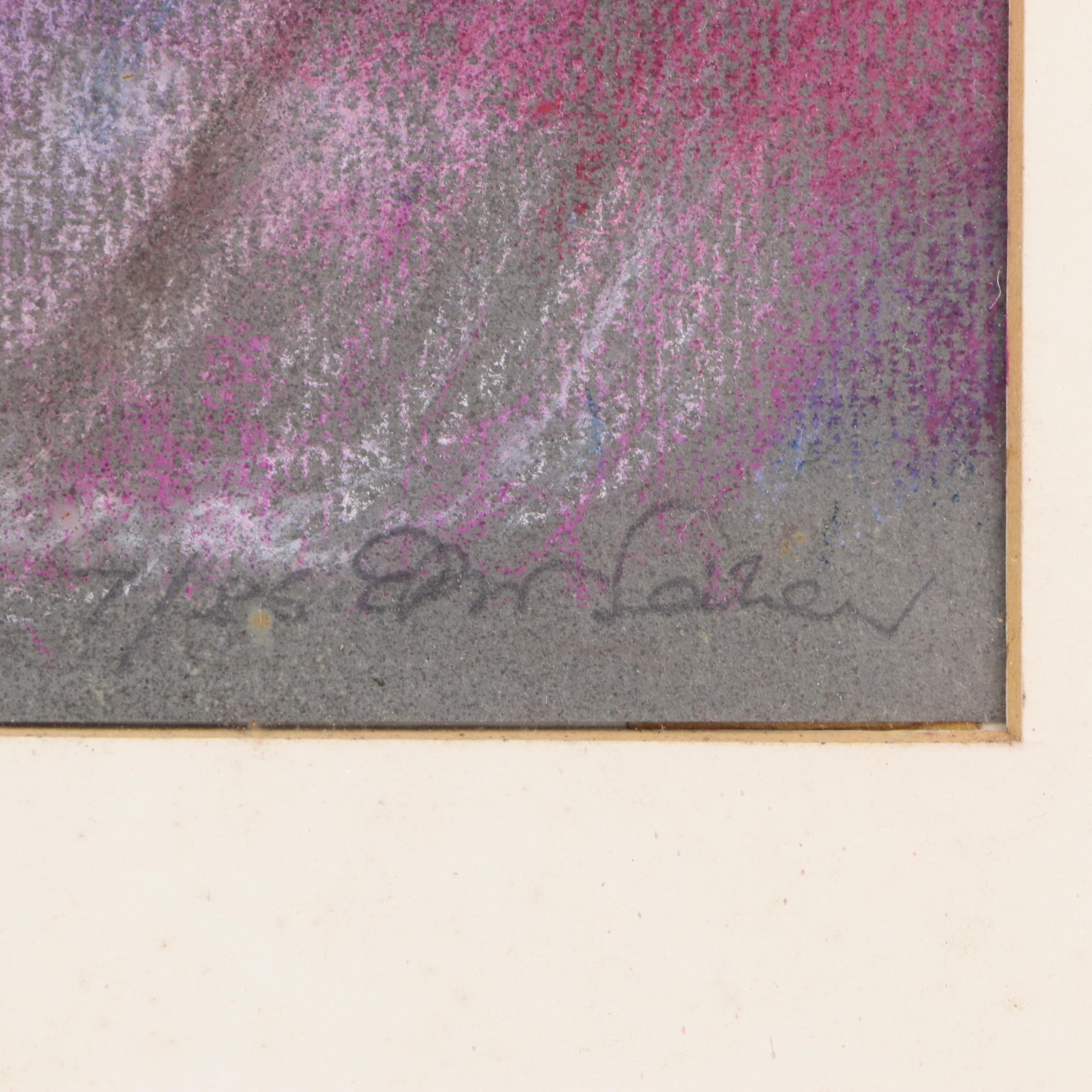 Eloe Woolf-Laiken Pastel Portrait "Sara"