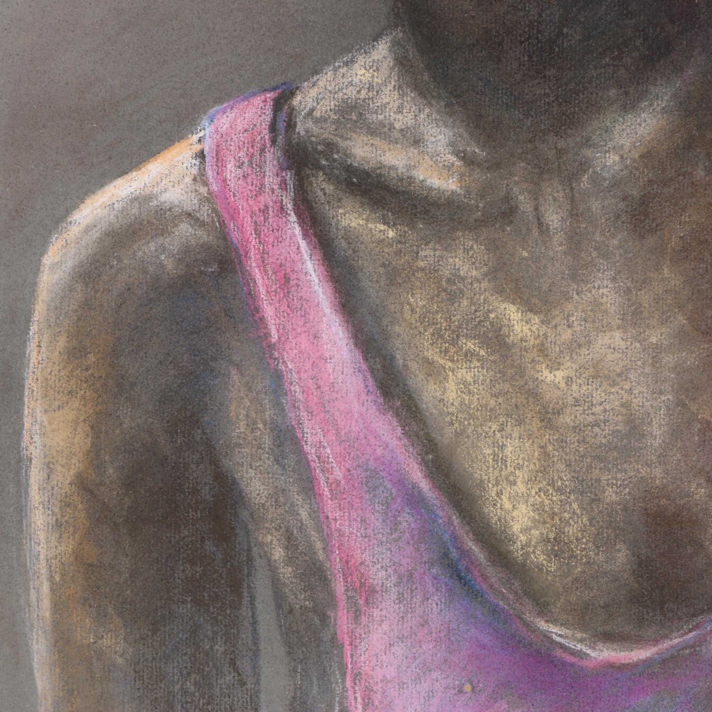 Eloe Woolf-Laiken Pastel Portrait "Sara"